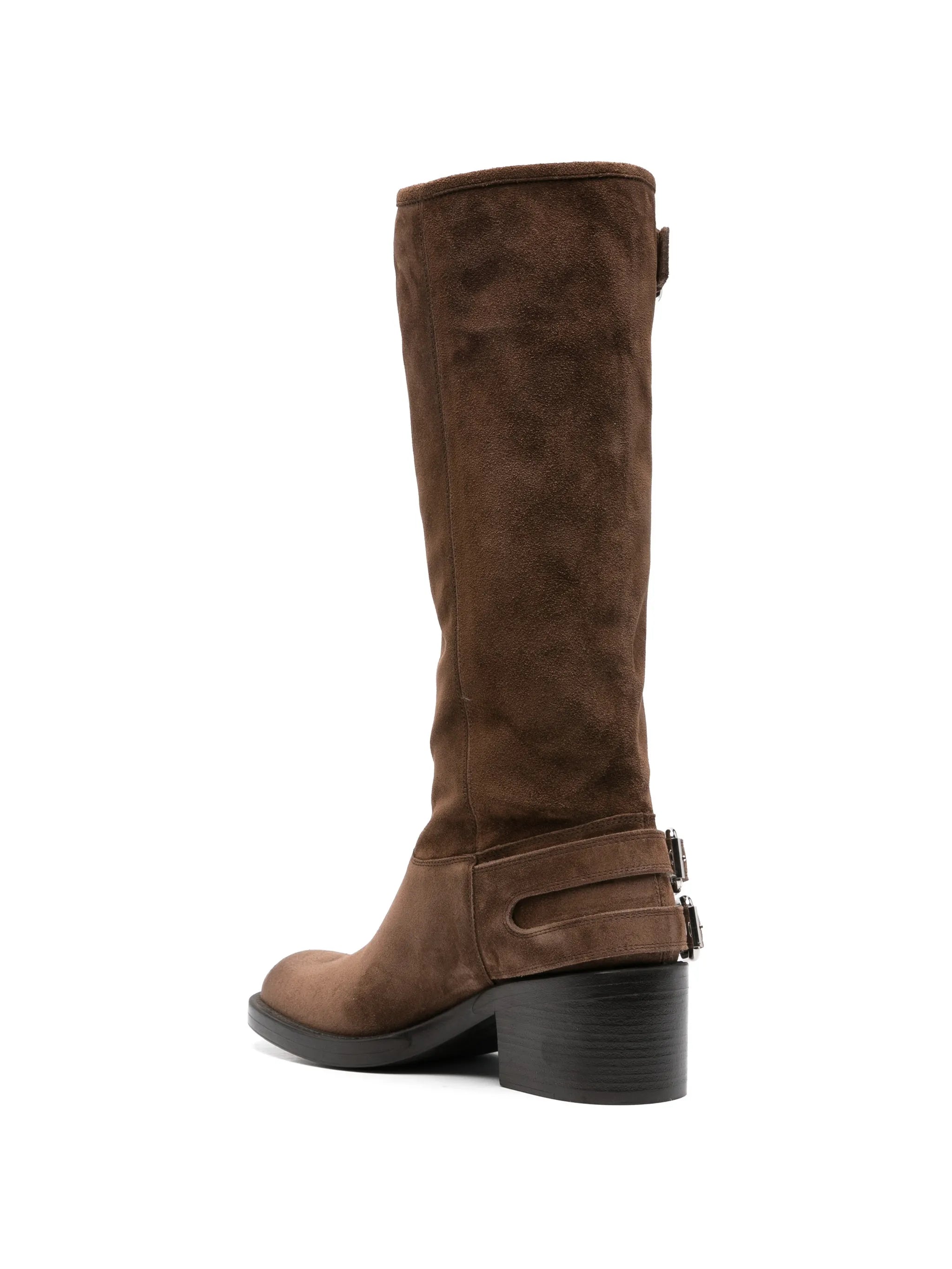 Dakota buckle-detail boots