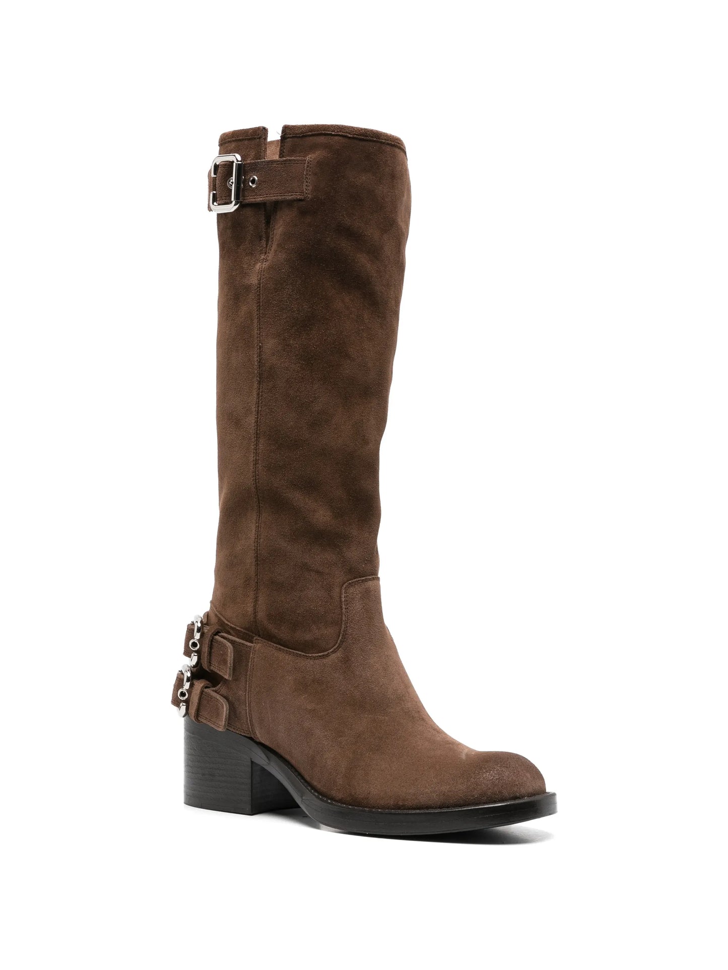 Dakota buckle-detail boots