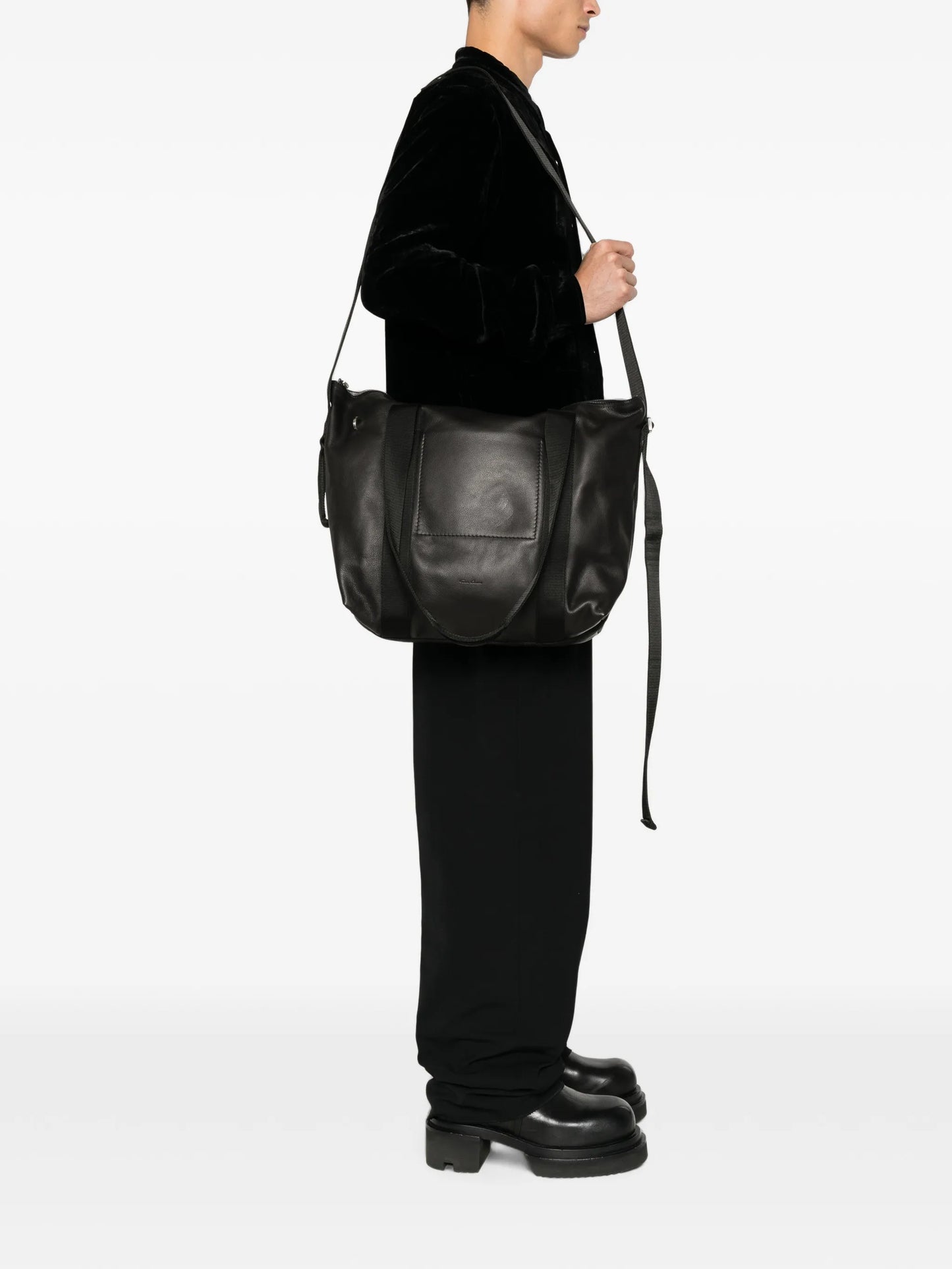 leather tote bag