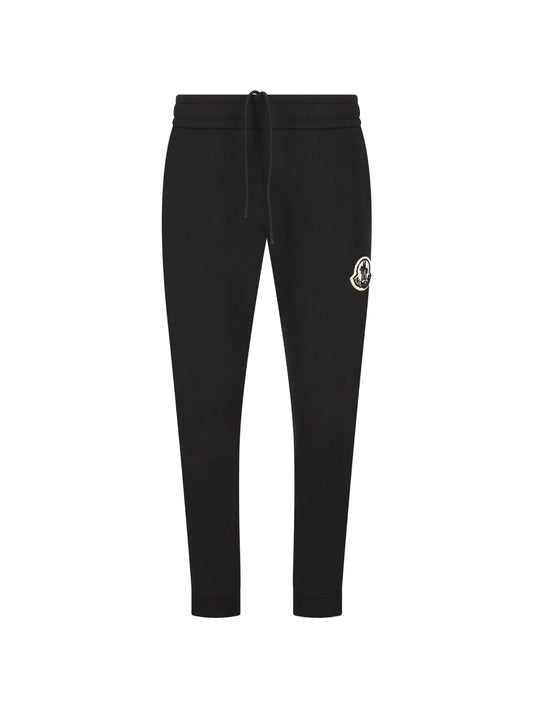 logo-patch drawstring track pants