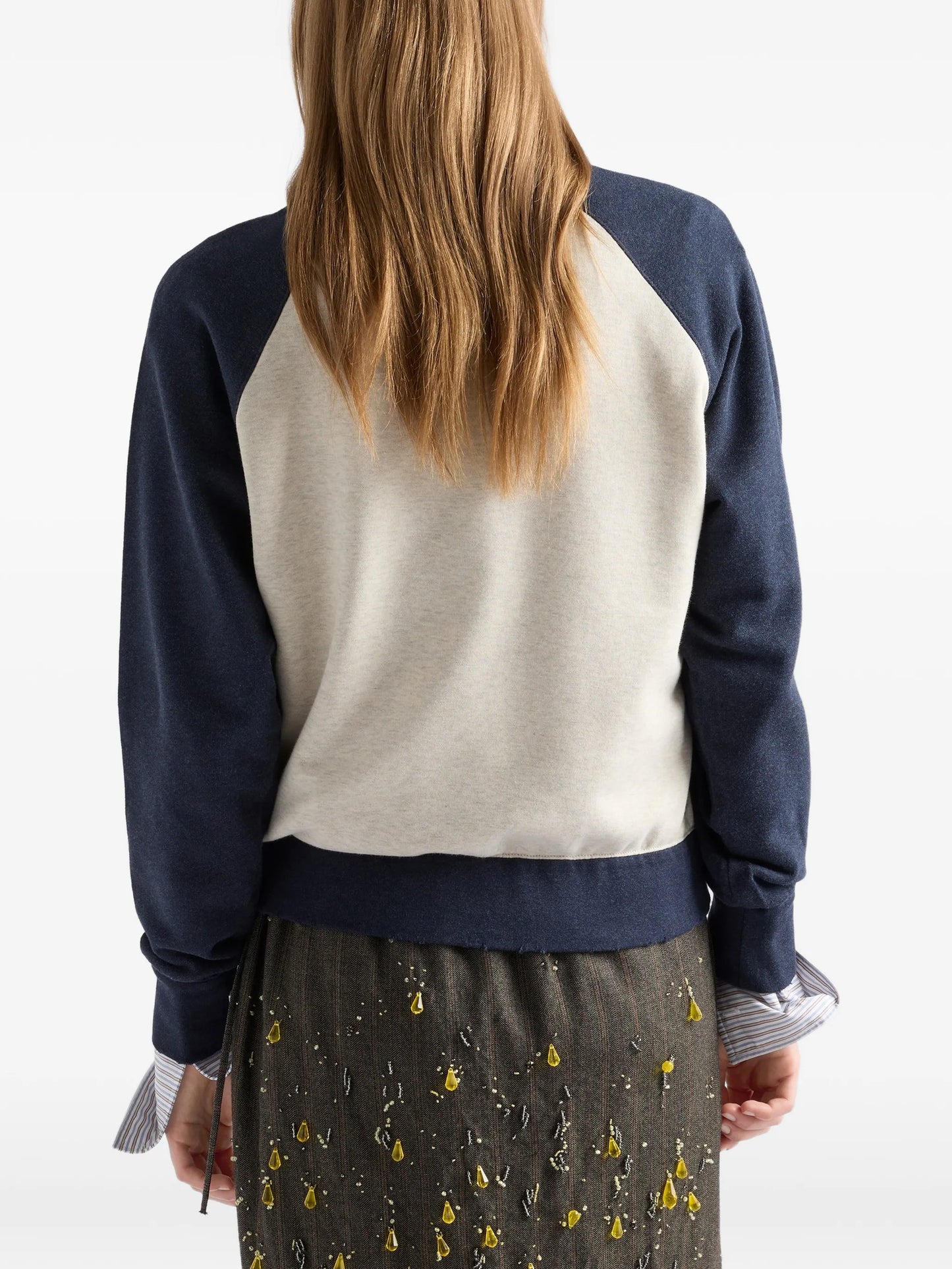 cotton crew-neck sweatshirt