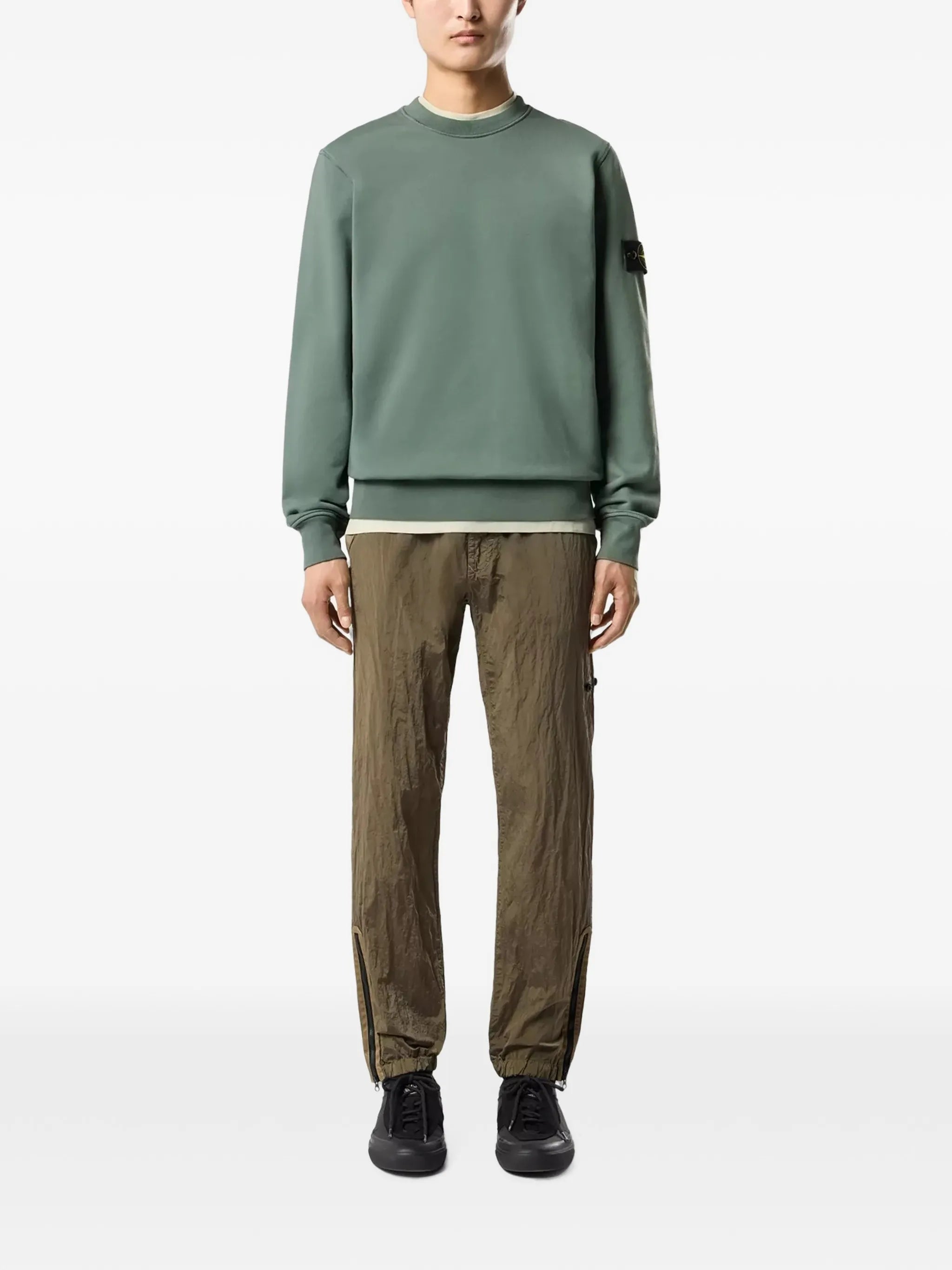 6100060 organic cotton fleece sweatshirt