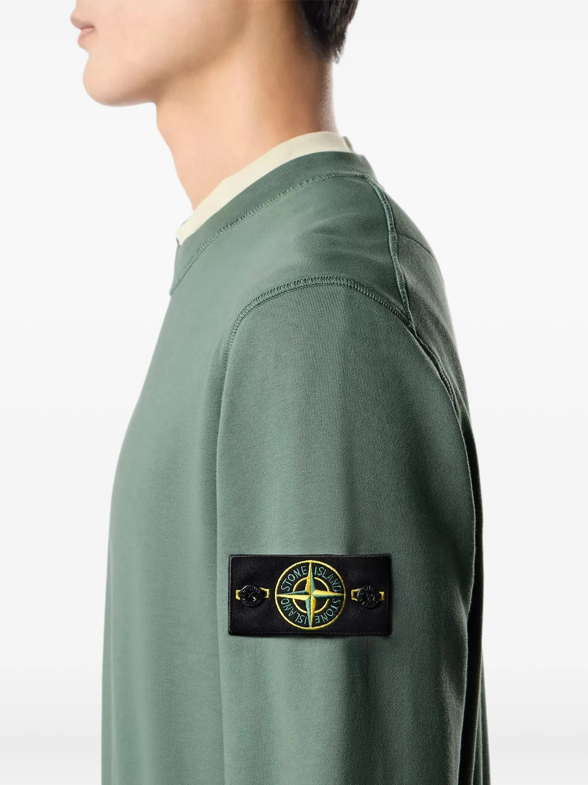 6100060 organic cotton fleece sweatshirt