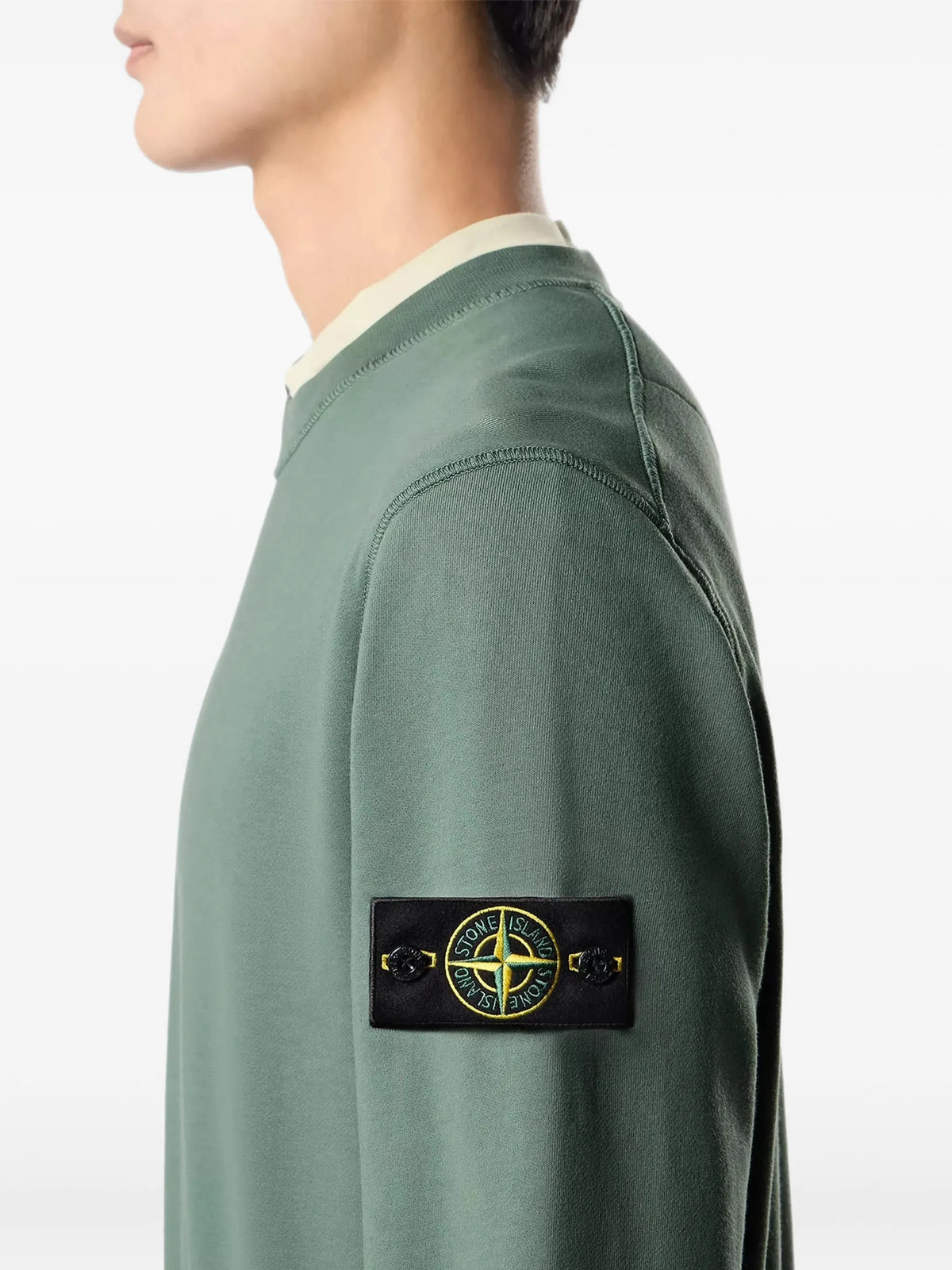 6100060 organic cotton fleece sweatshirt