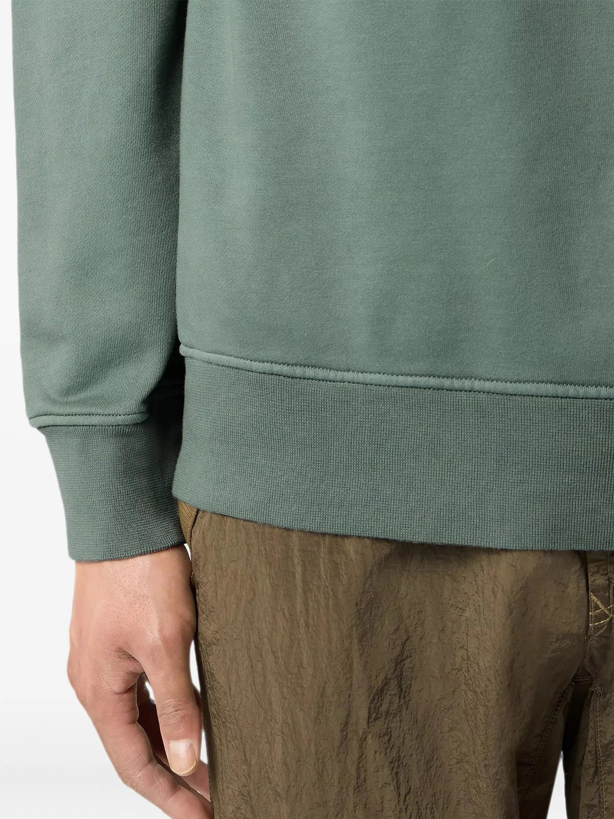 6100060 organic cotton fleece sweatshirt