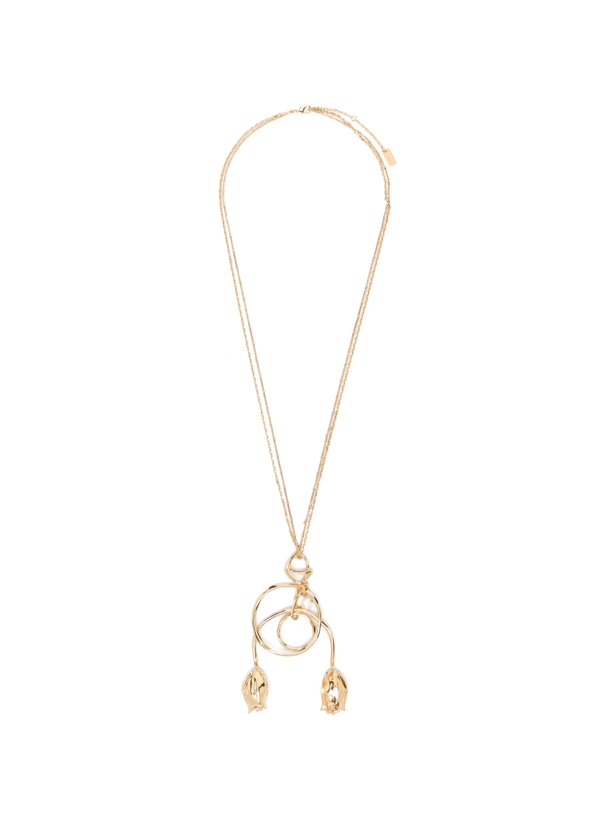 Tulip pendant necklace