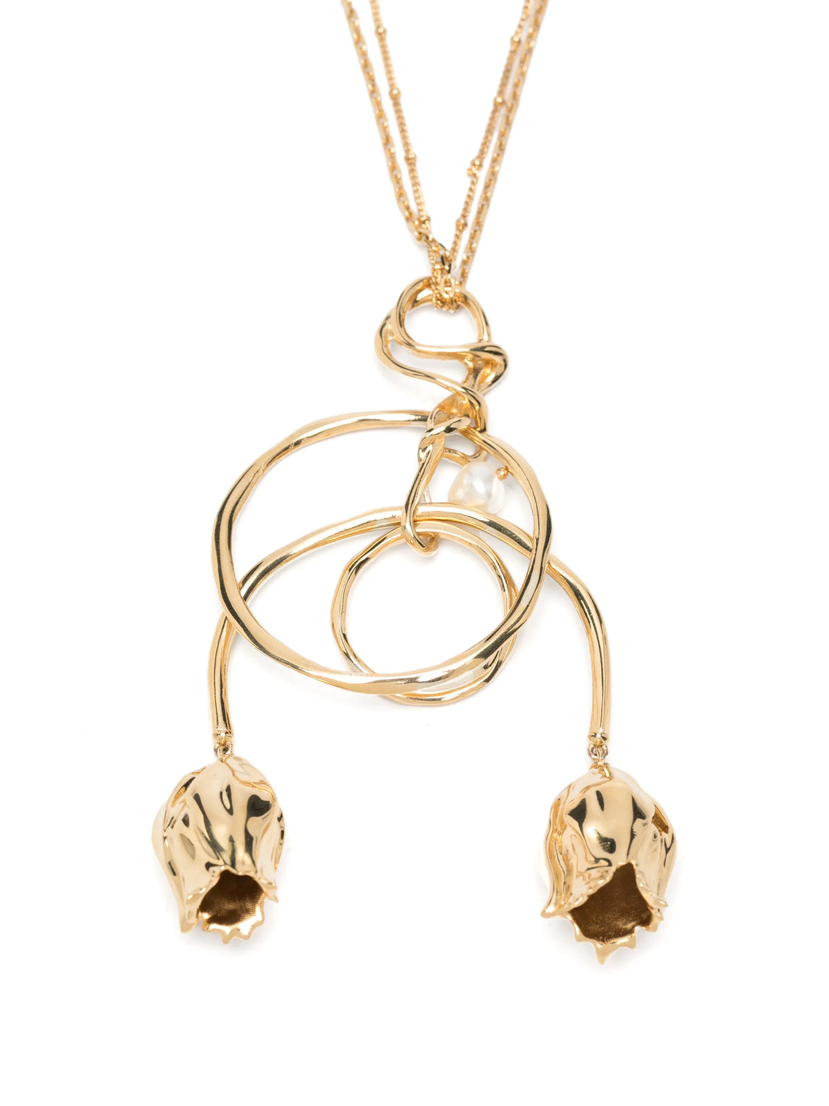 Tulip pendant necklace
