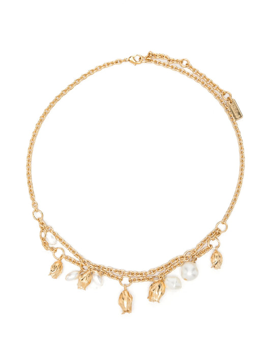 The Tulip charm necklace