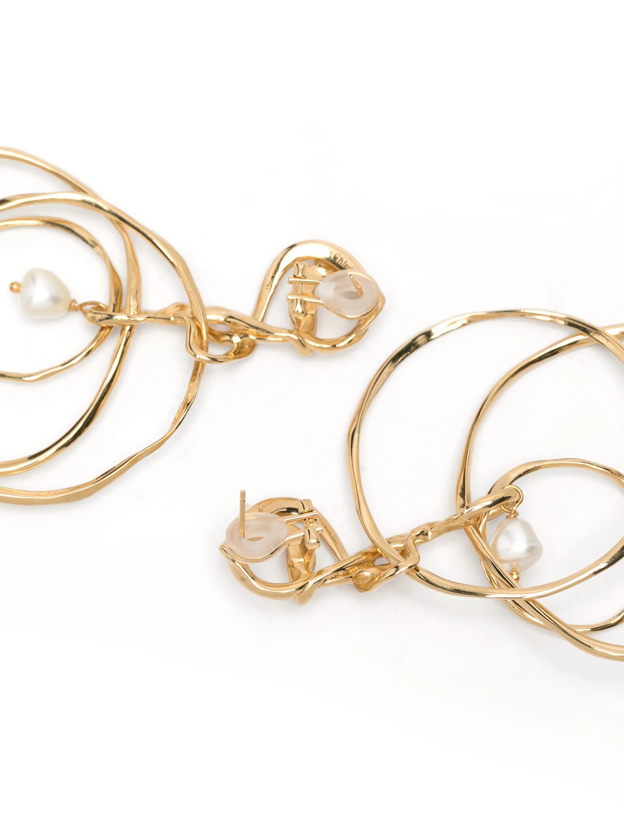 The Tulip drop earrings
