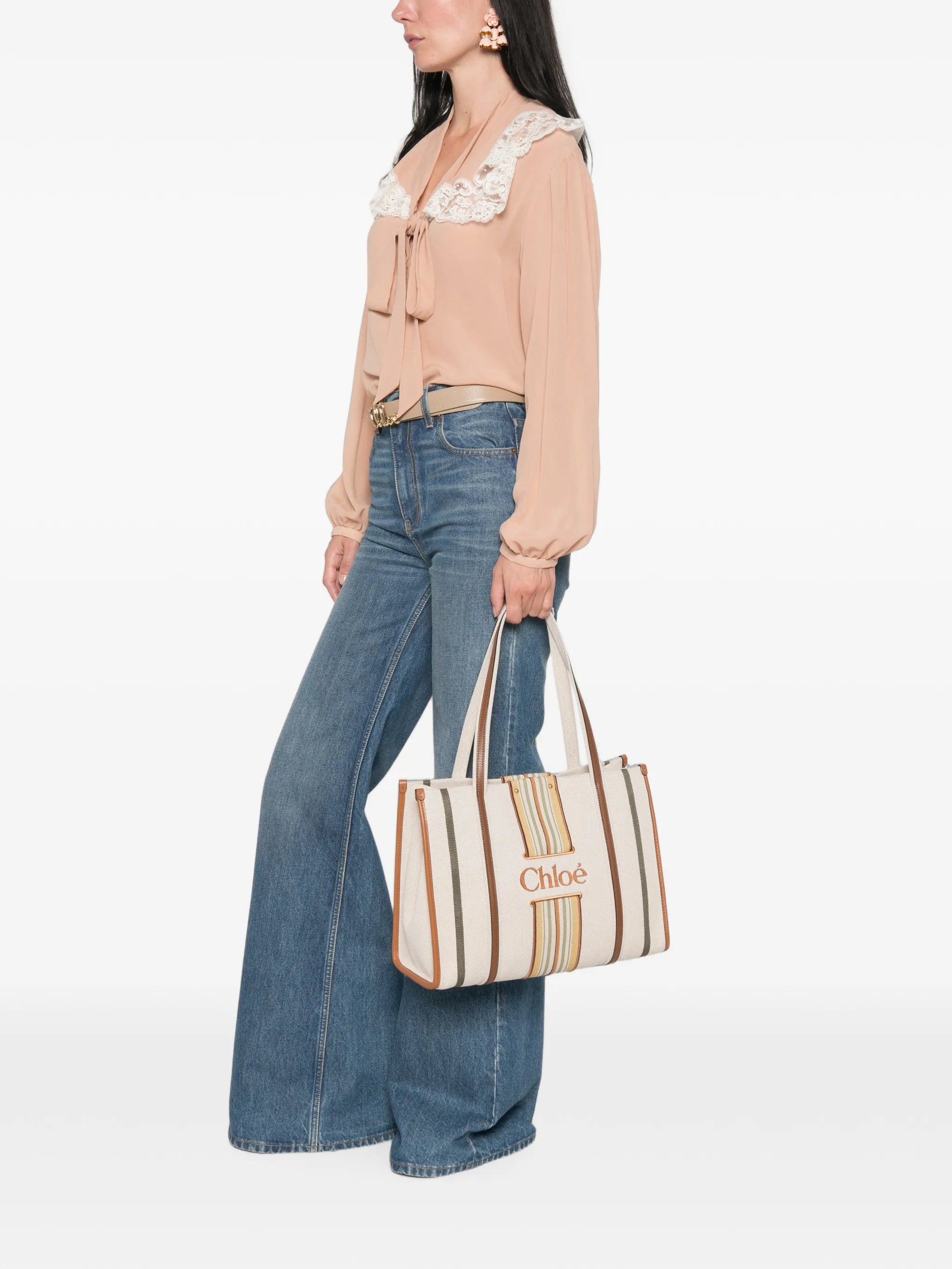 Woody Loop printed tote bag