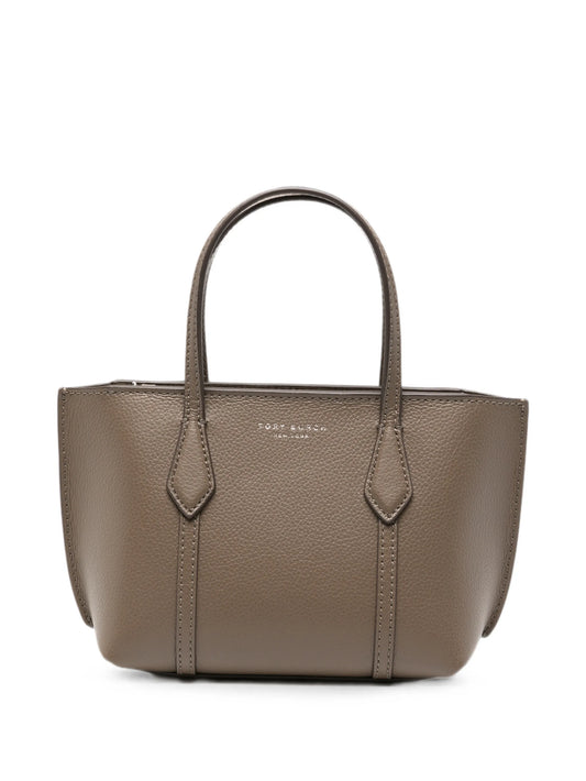 mini Perry pebbled leather tote bag