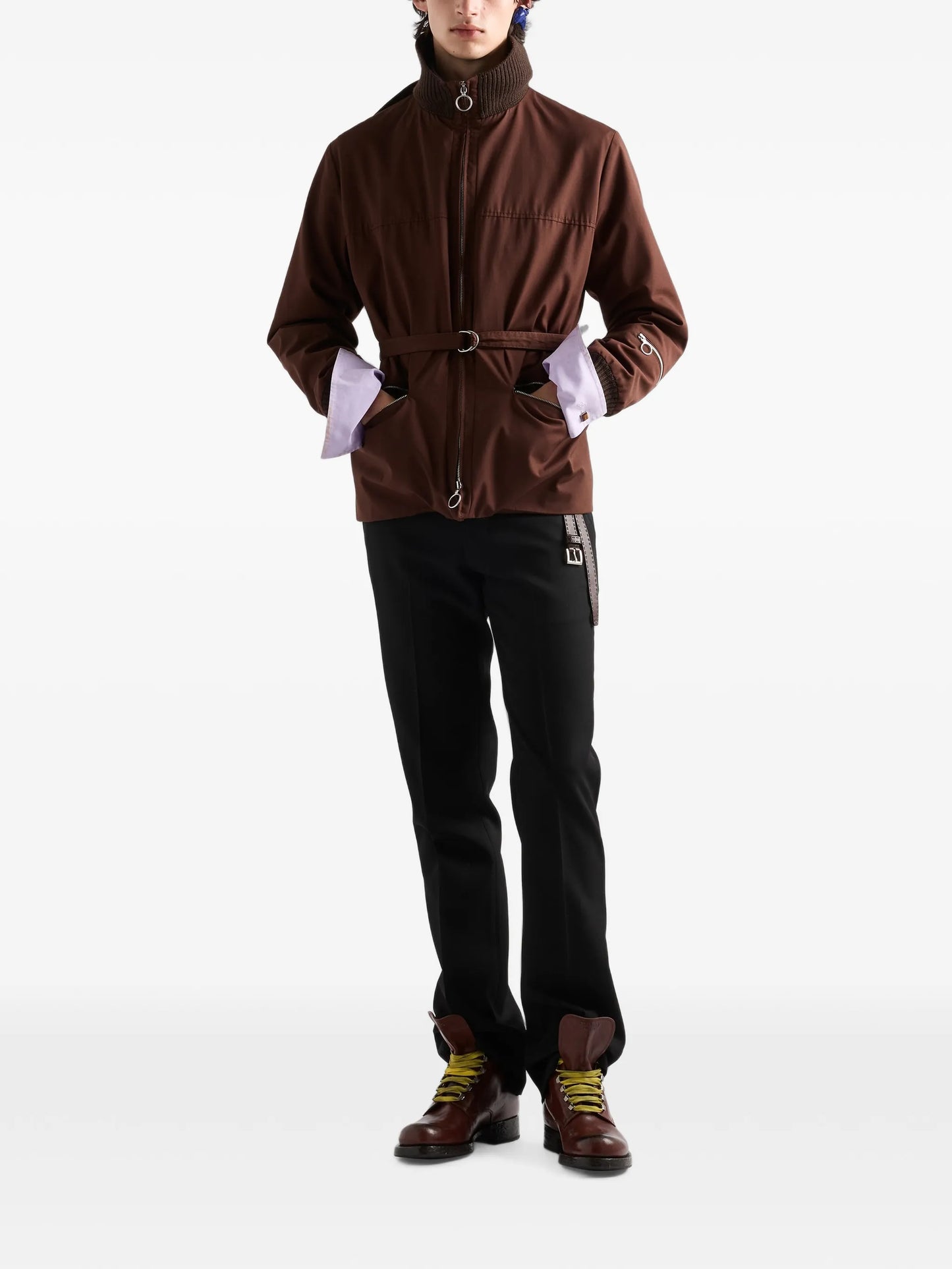technical fabric jacket