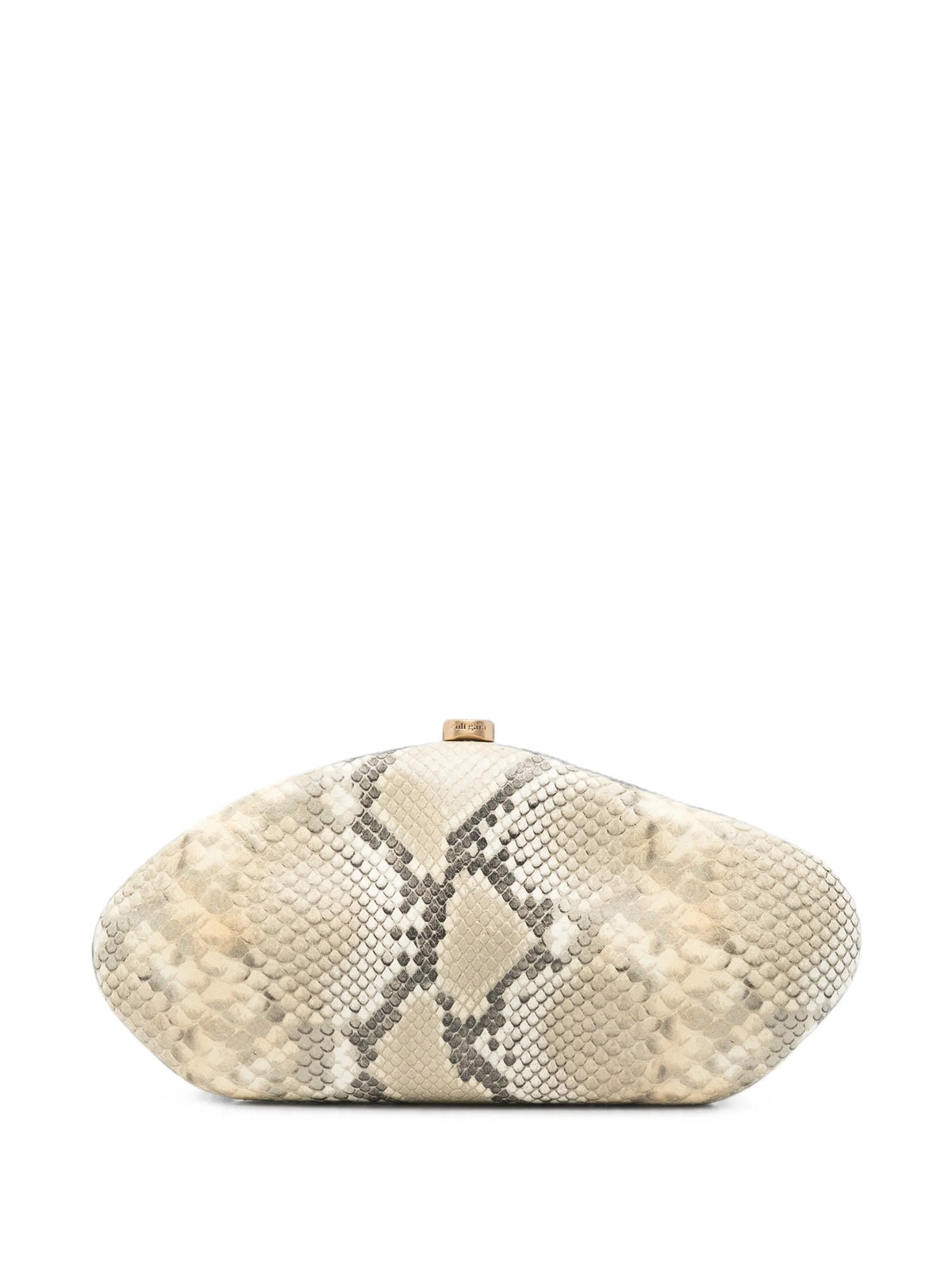 The Caldera snake-effect clutch bag