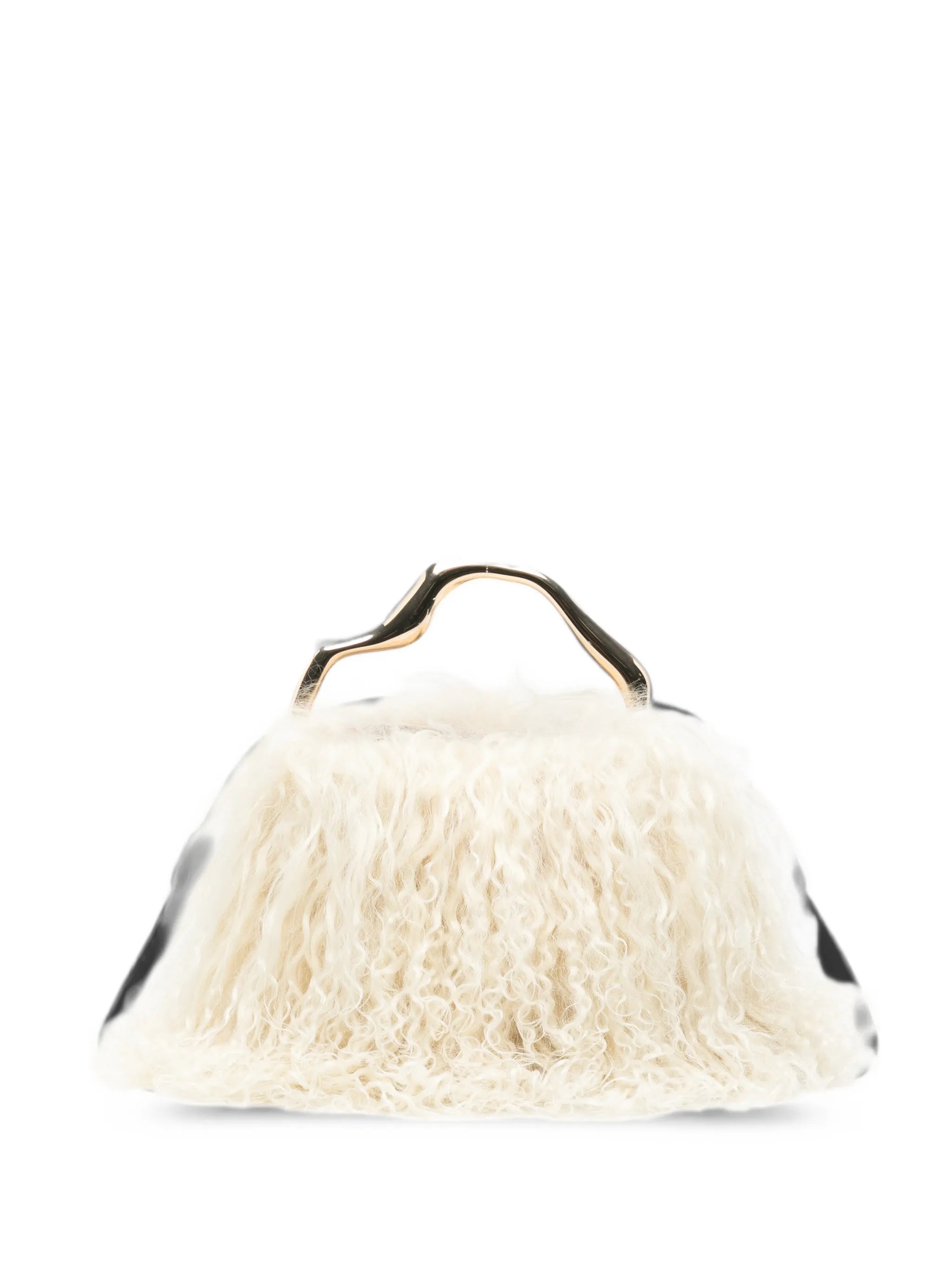 Solene shearling tote bag