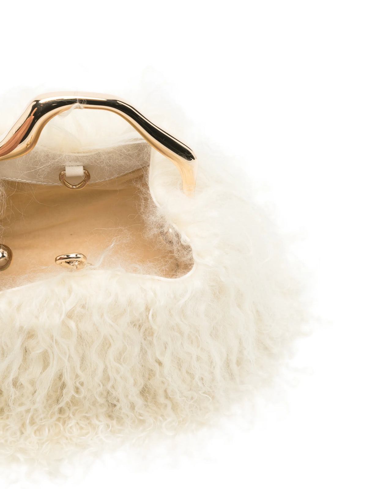 Solene shearling tote bag