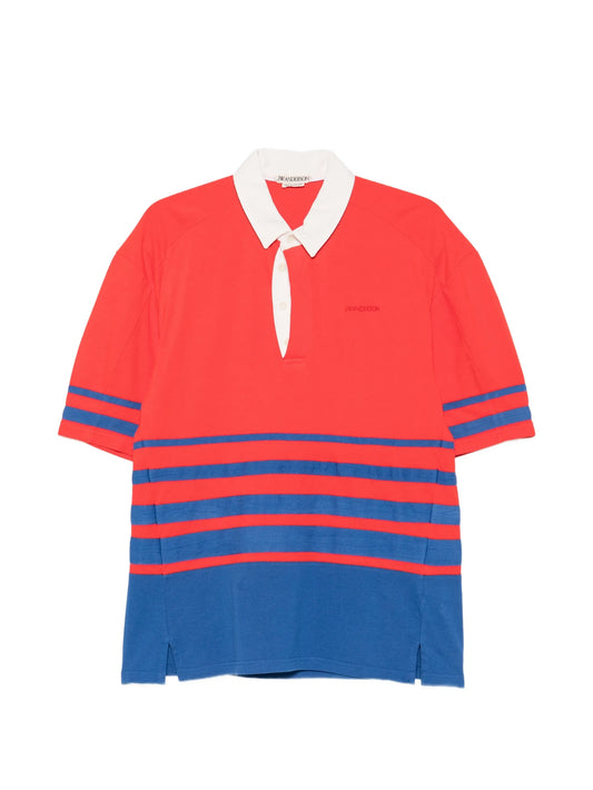 striped polo shirt