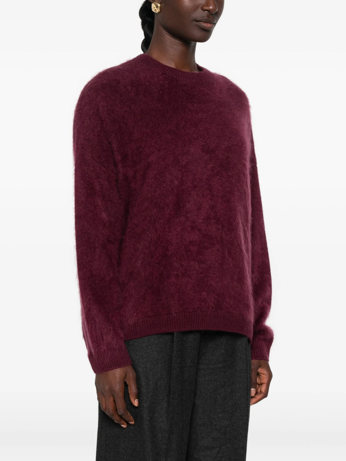 brushed cashmere sweater