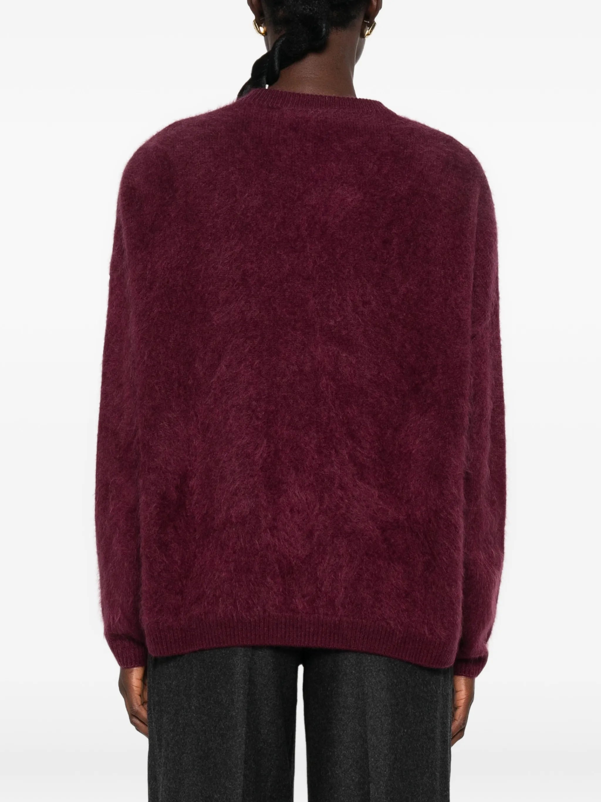 brushed cashmere sweater