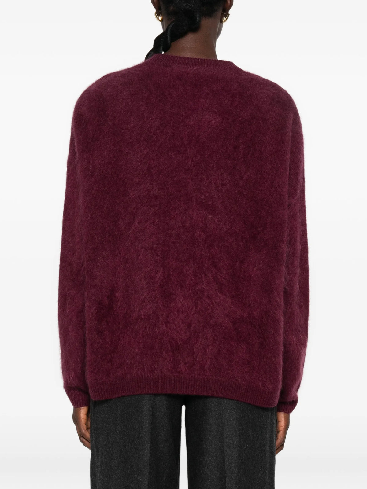 brushed cashmere sweater