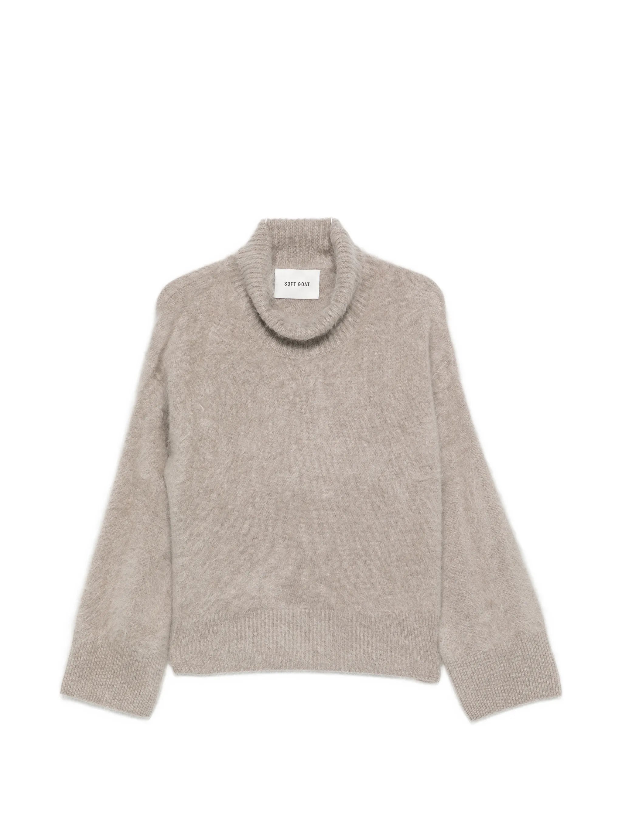 brushed cashmere sweater