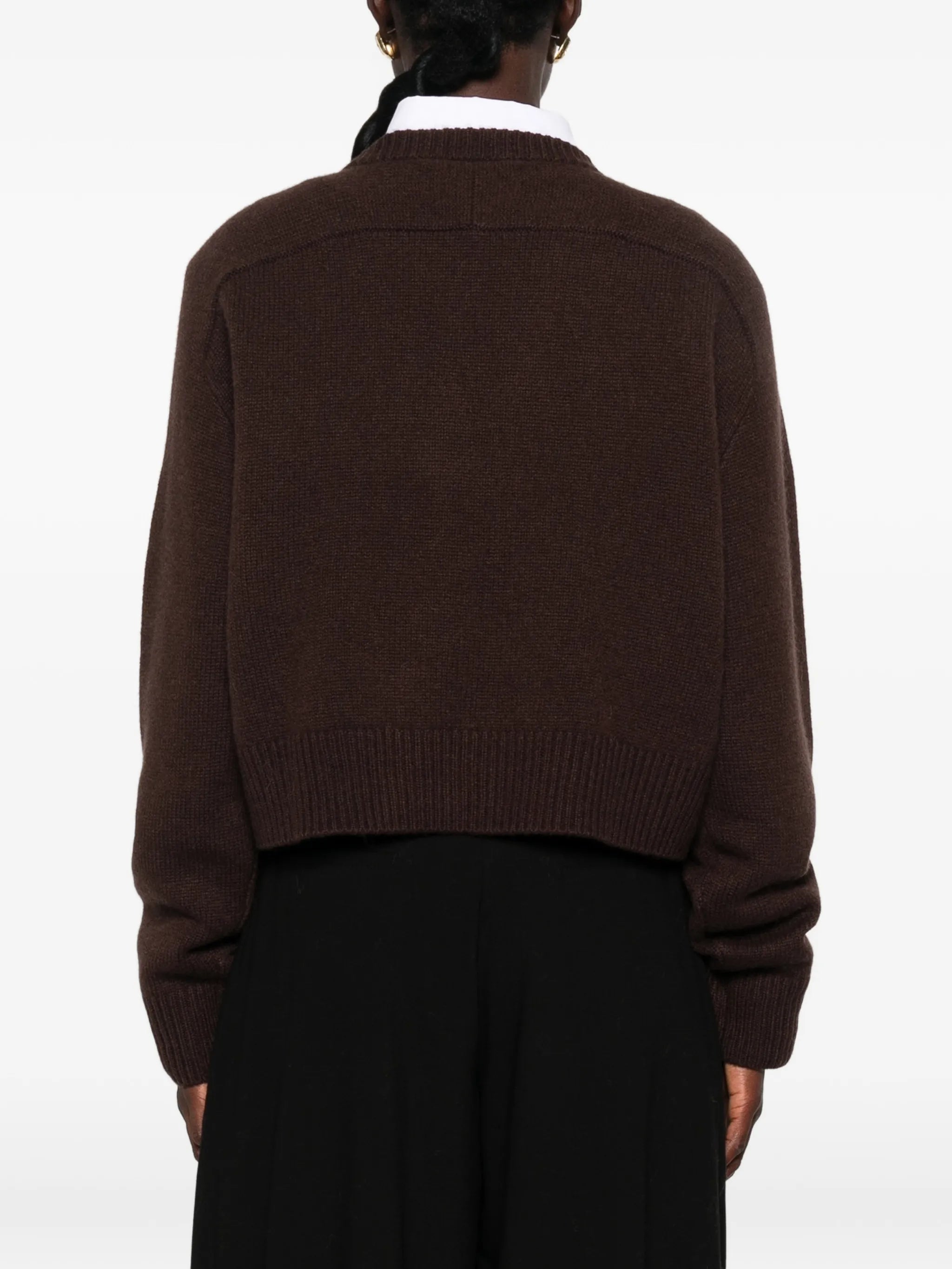cropped cashmere sweater