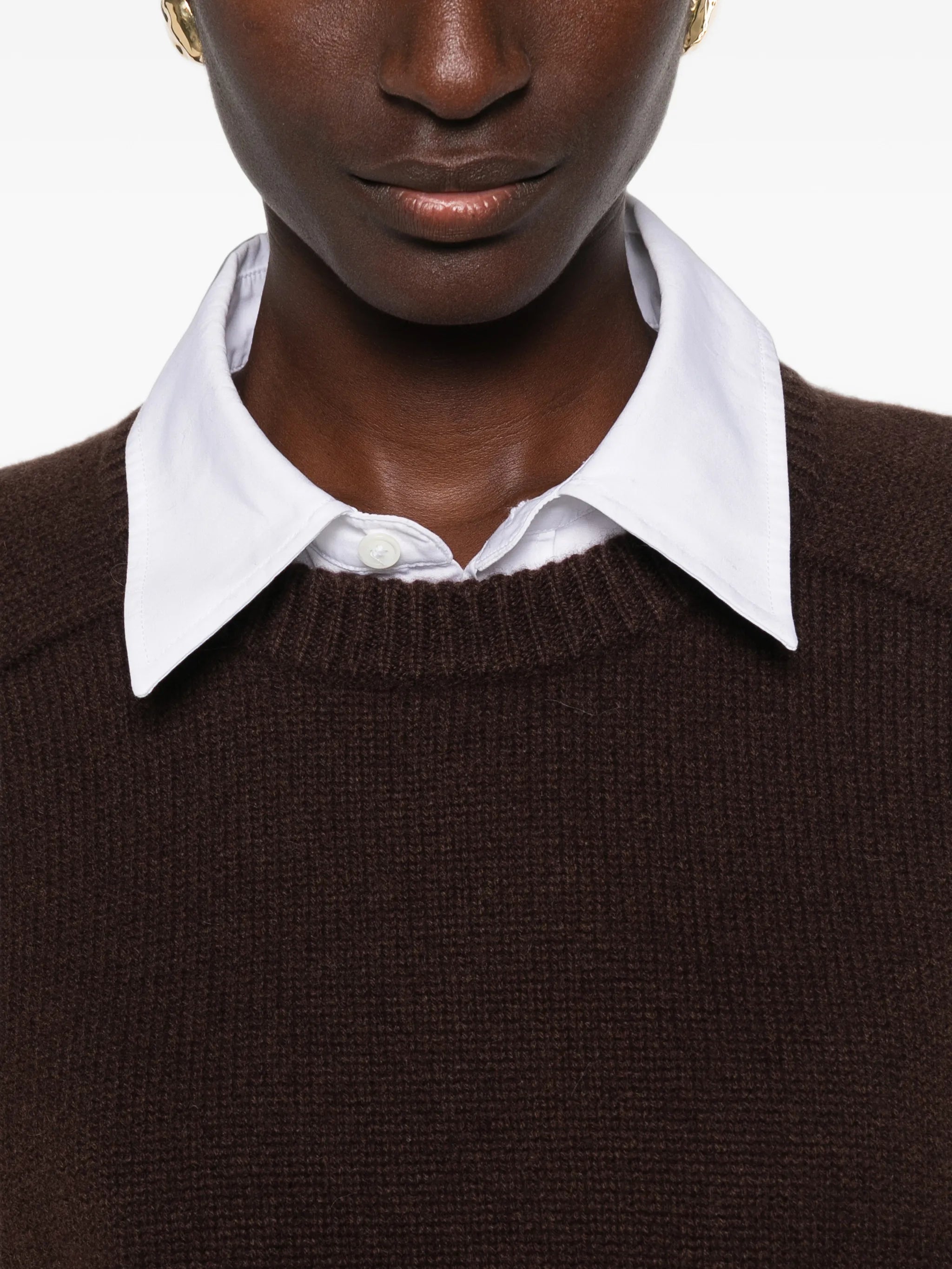 cropped cashmere sweater