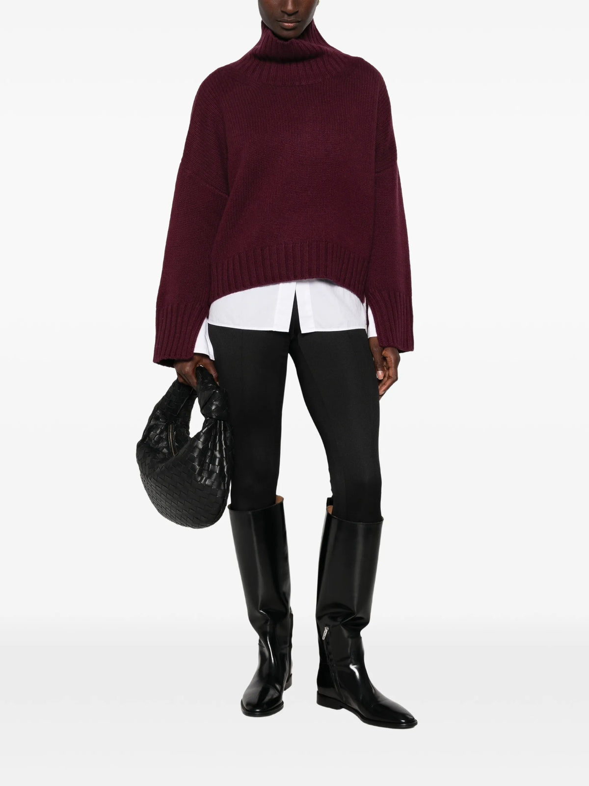 Girlfriend turtleneck sweater