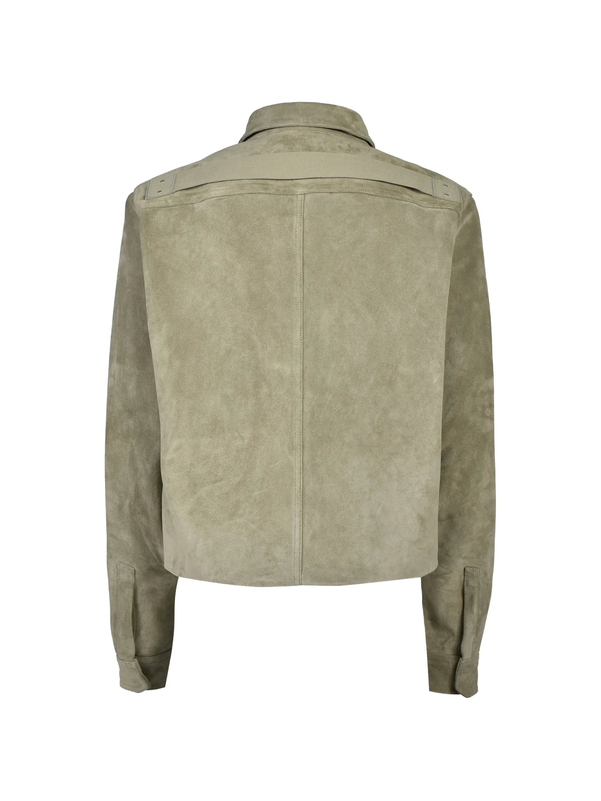 Alice suede panelled jacket