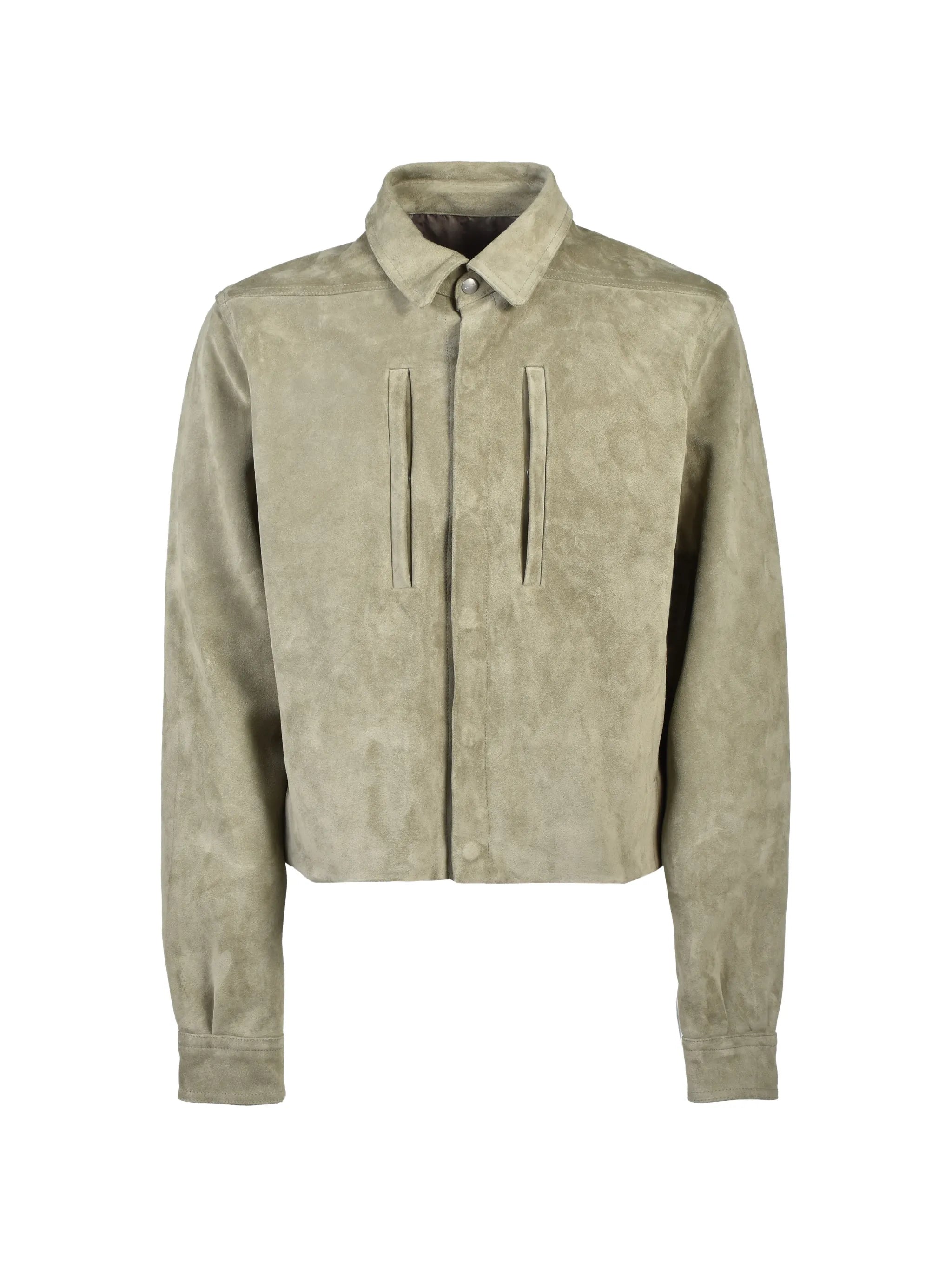 Alice suede panelled jacket