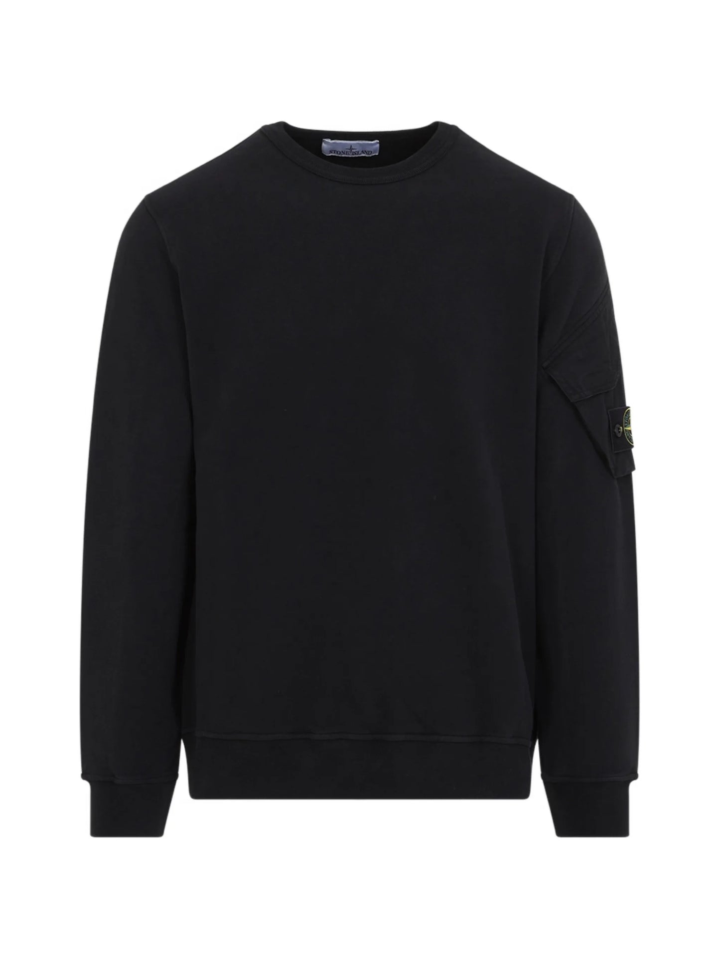 logo-patch pocket sweatshirt