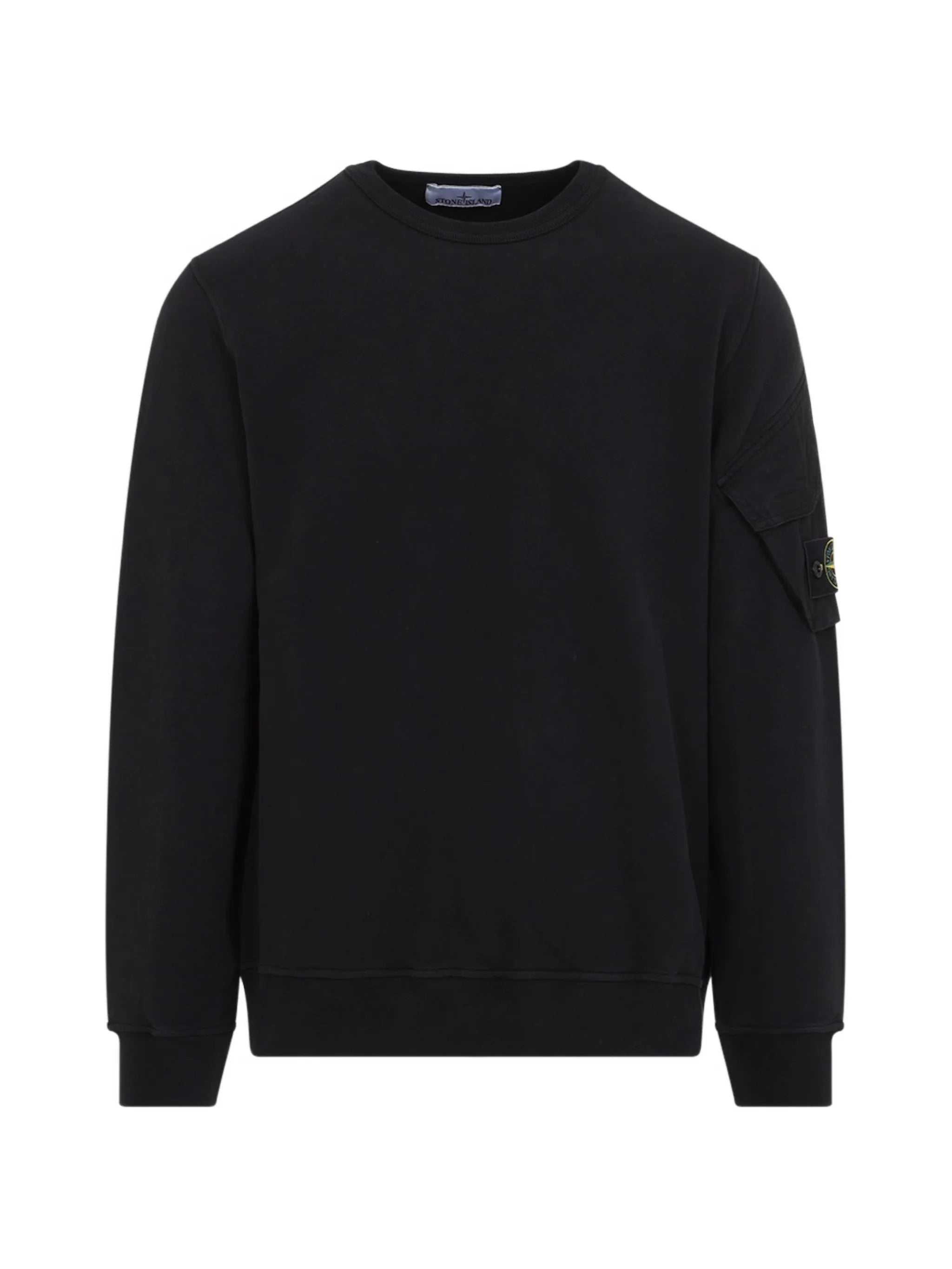 6100015 brushed organic cotton fleece sweatshirt