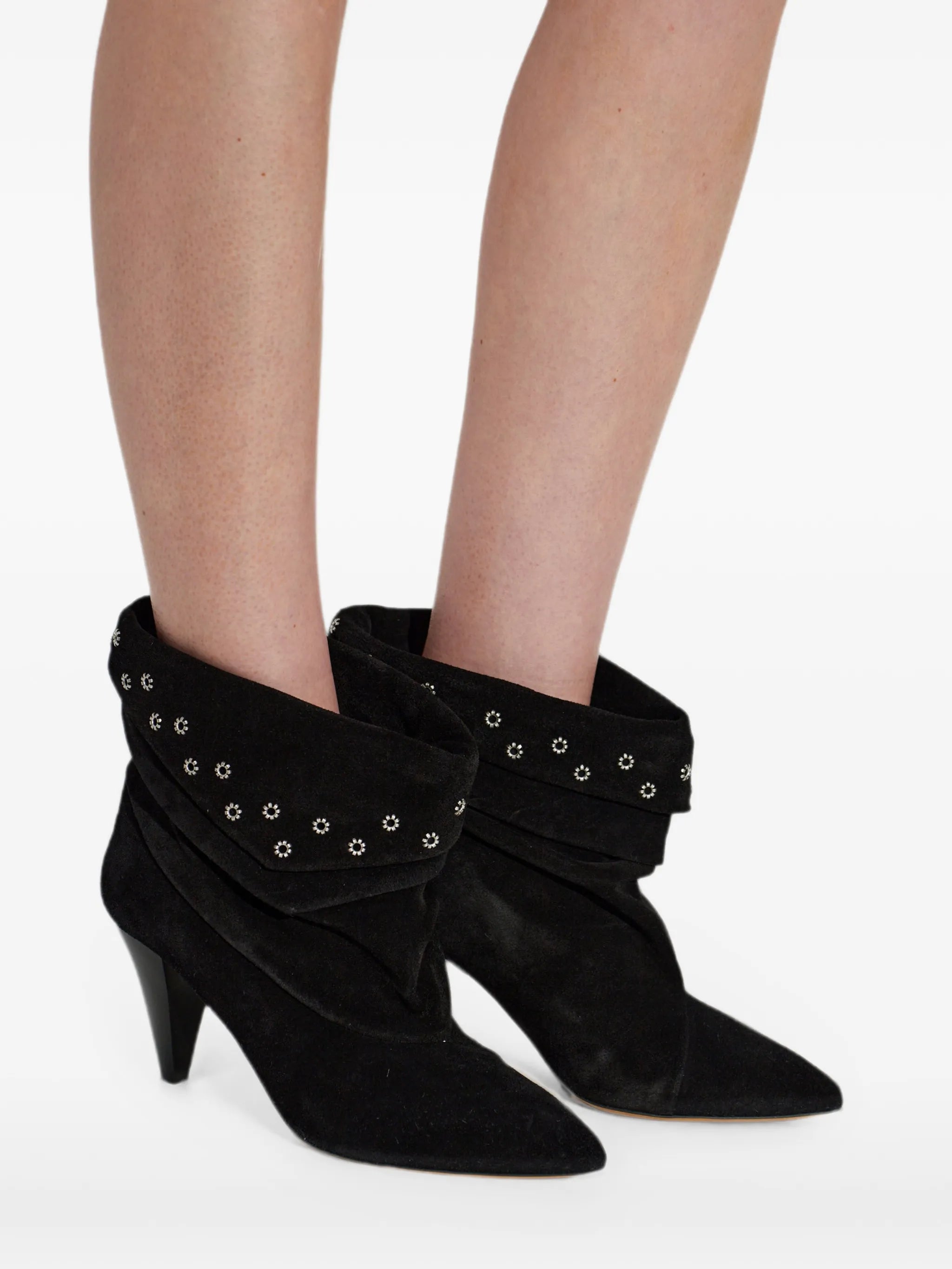 Lyone stud-embellished ankle boots