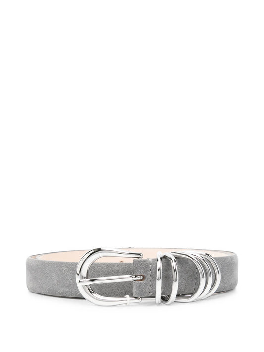 Hollyhock suede belt