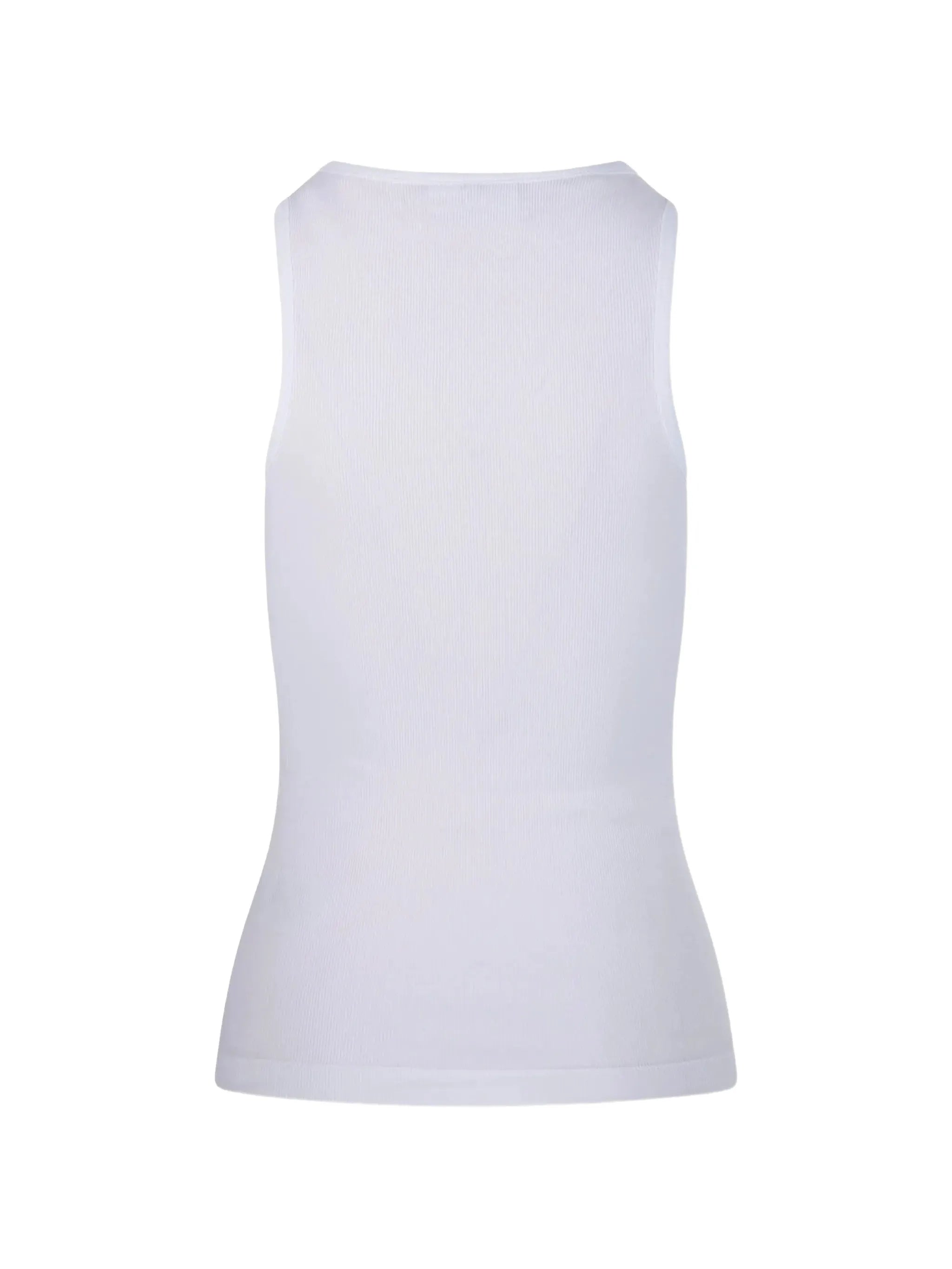 tank top in cotton rib
