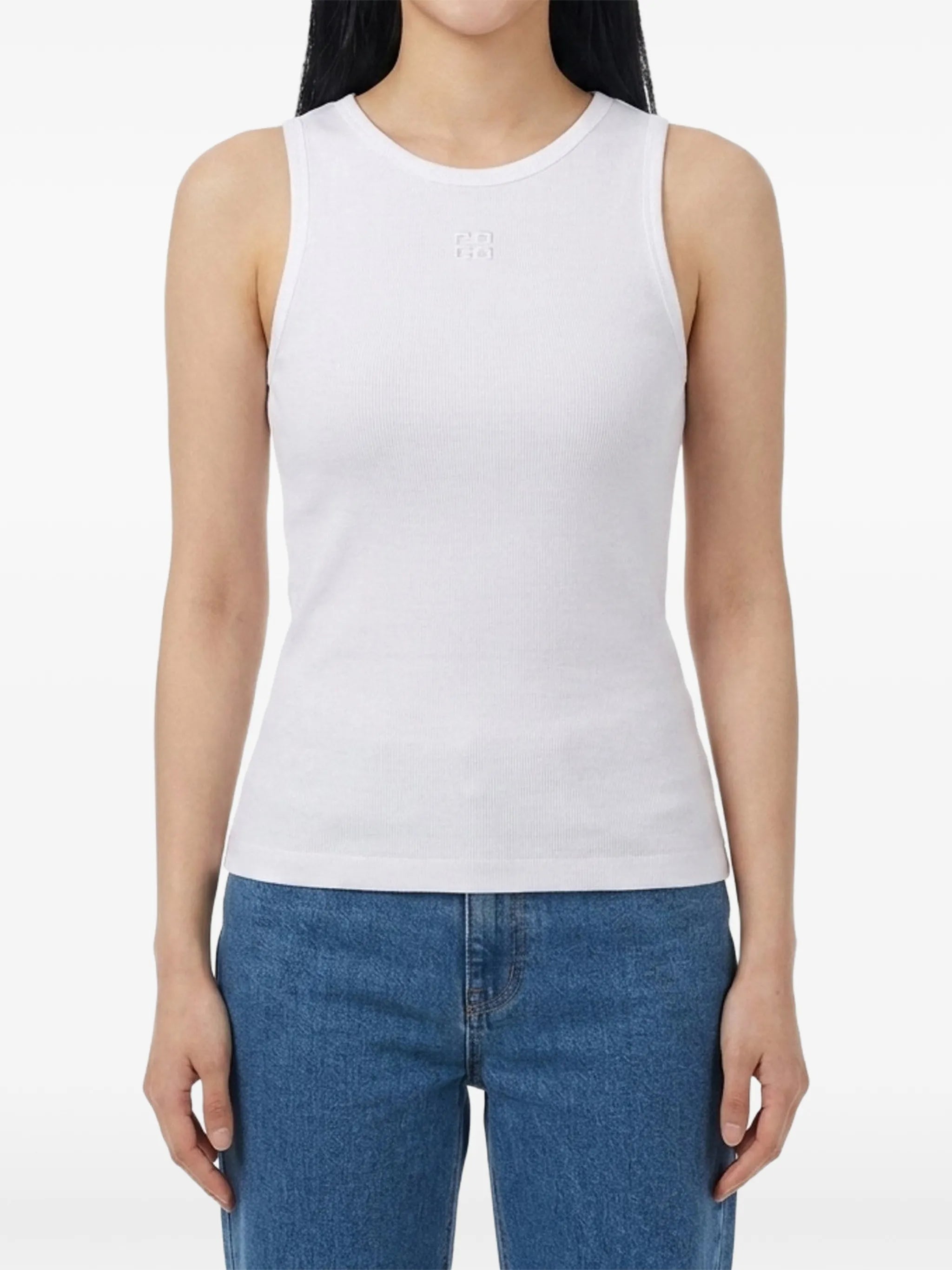 tank top in cotton rib