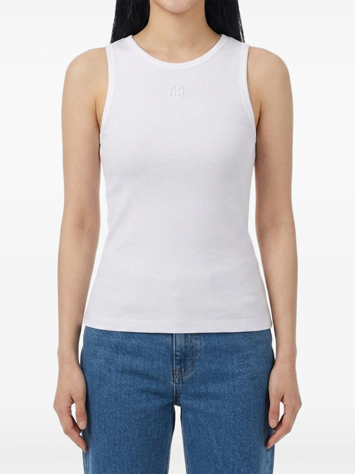 tank top in cotton rib