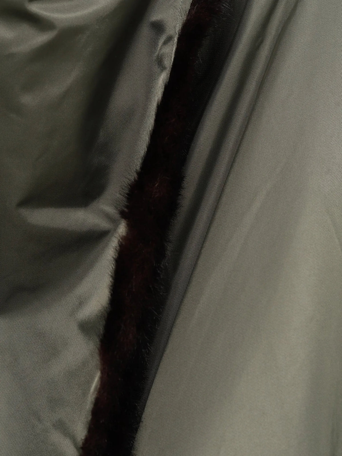 Vera faux-fur elasticated-hem jacket