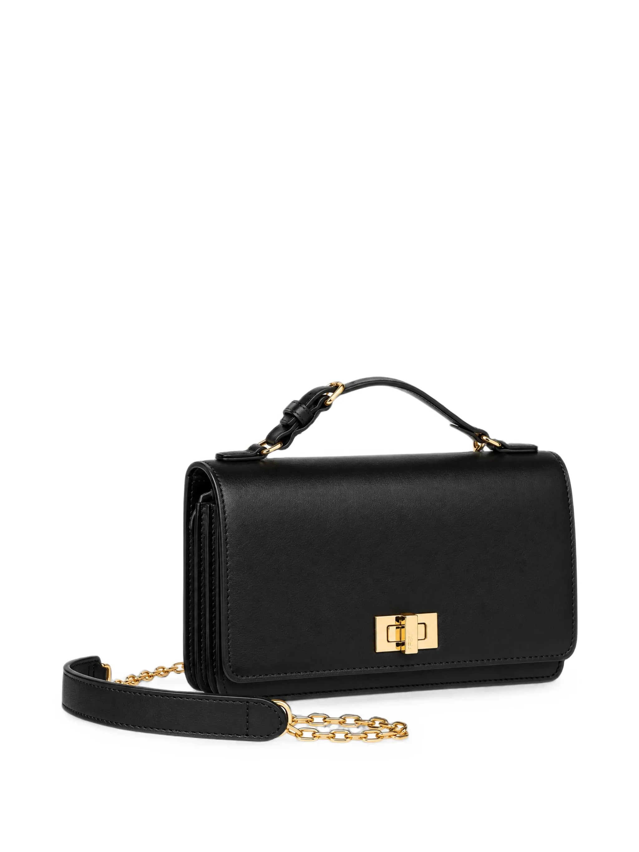 Peekaboo leather wallet