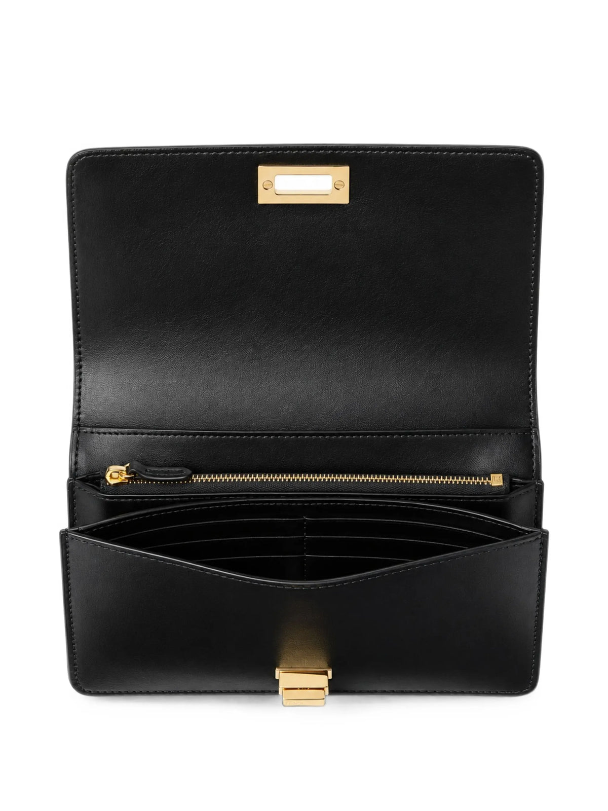 Peekaboo leather wallet