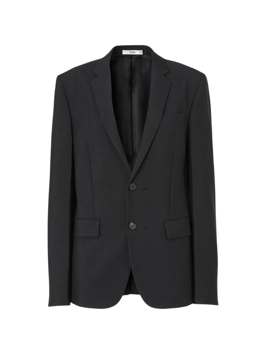 single-breasted blazer