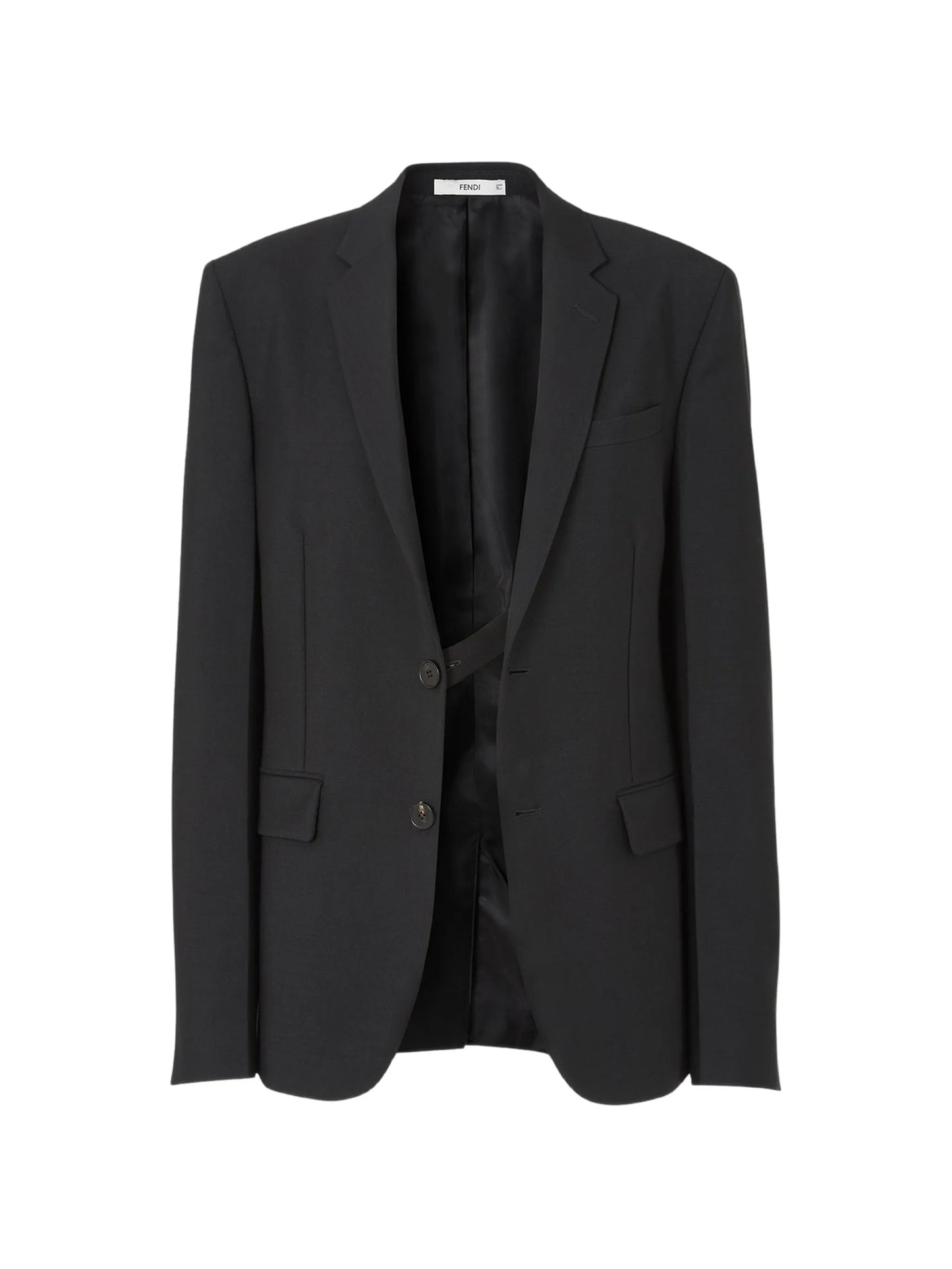 single-breasted blazer