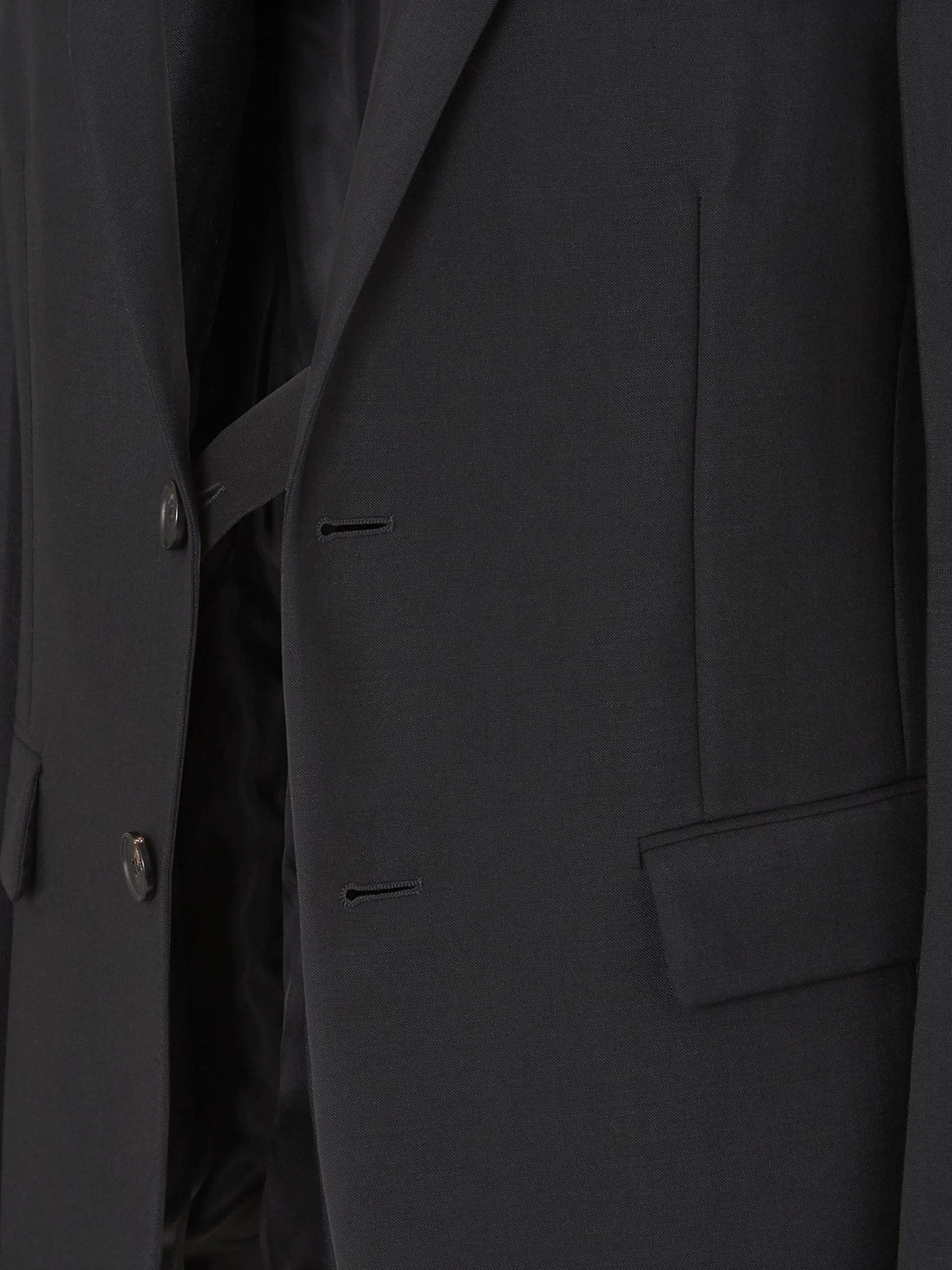single-breasted blazer