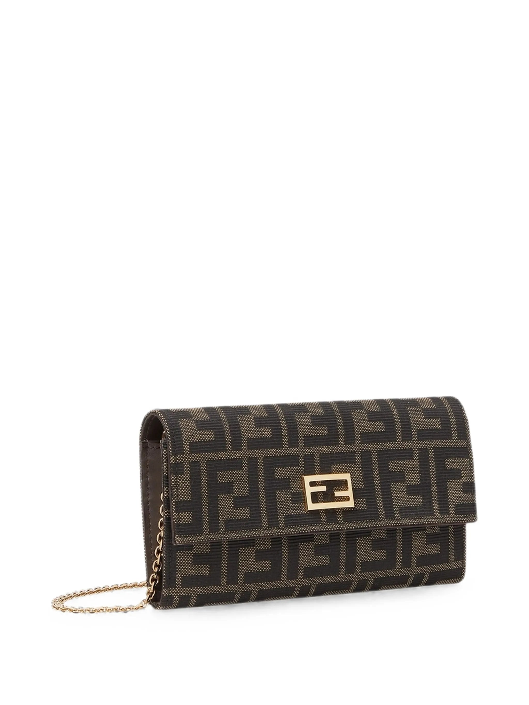 Tube Continental logo chain wallet