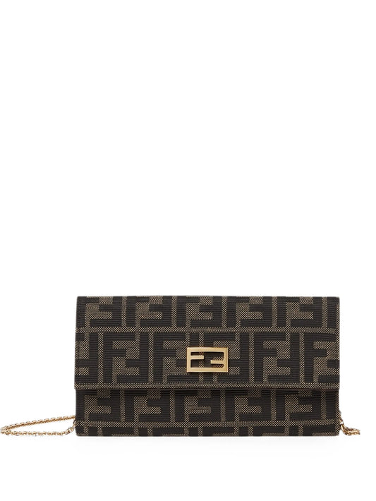 Tube Continental logo chain wallet