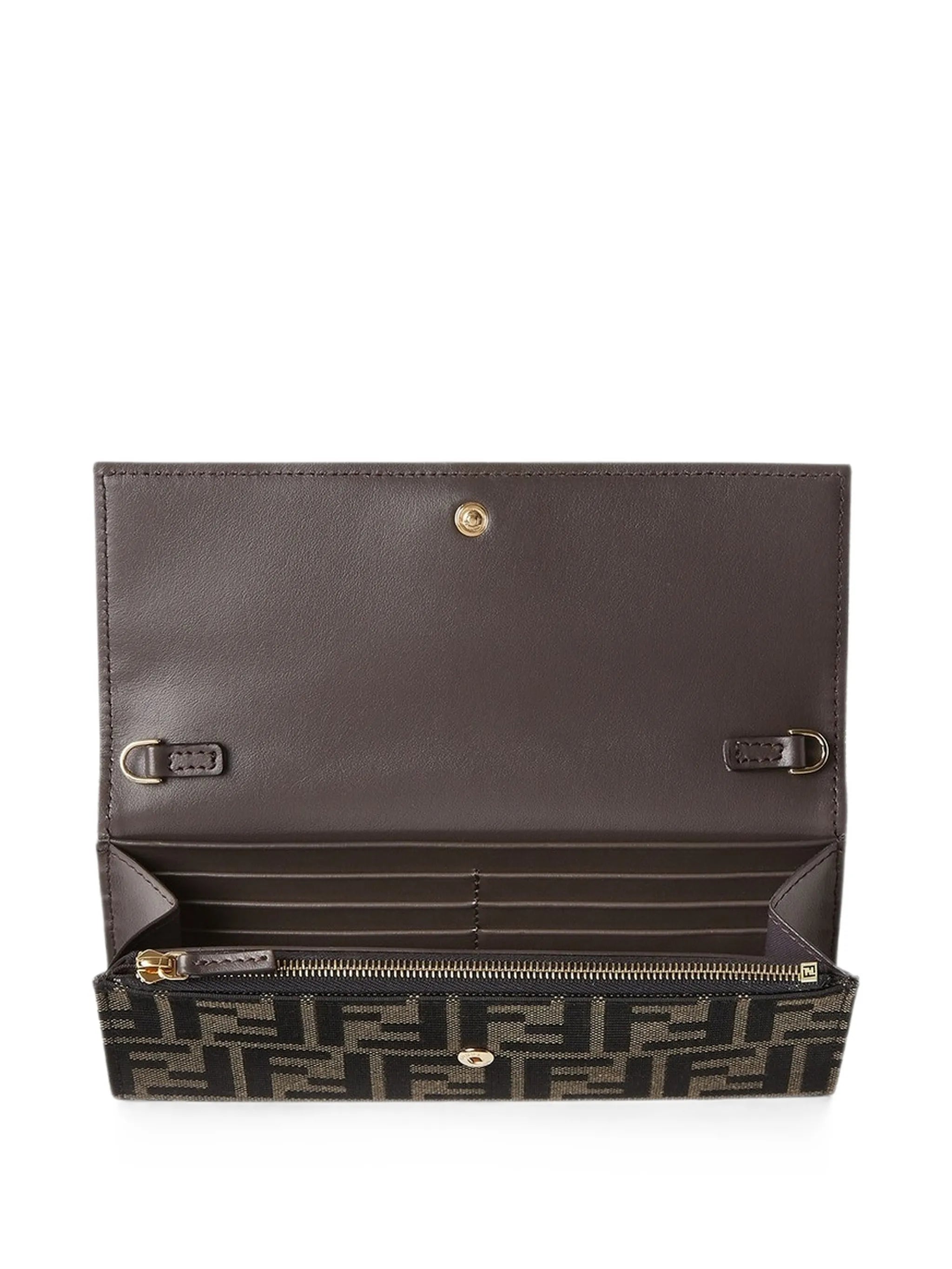 Tube Continental logo chain wallet