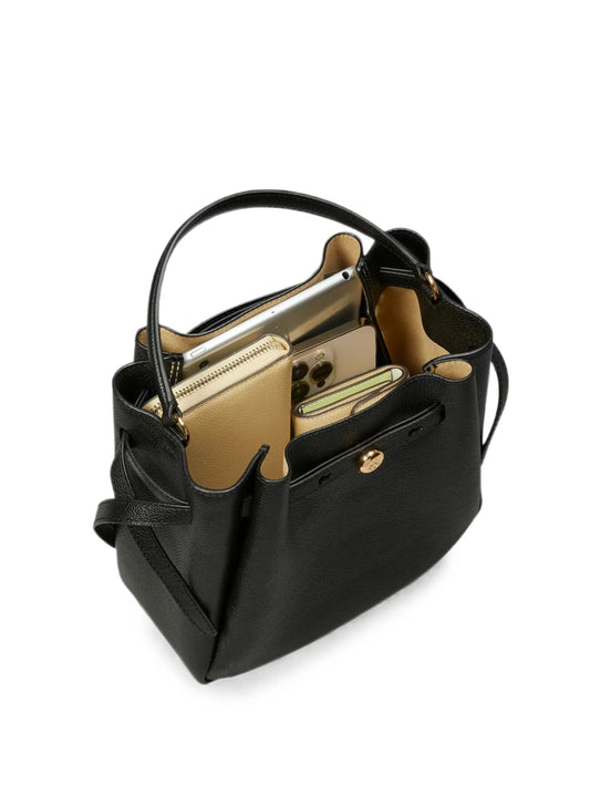 Romy leather shoulder bag