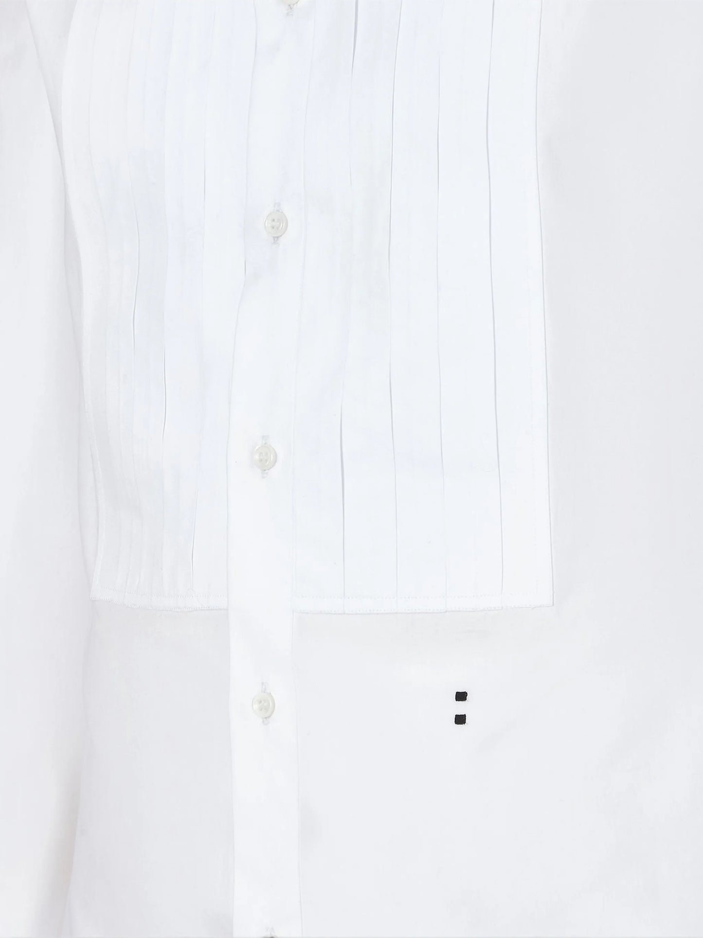 white poplin shirt