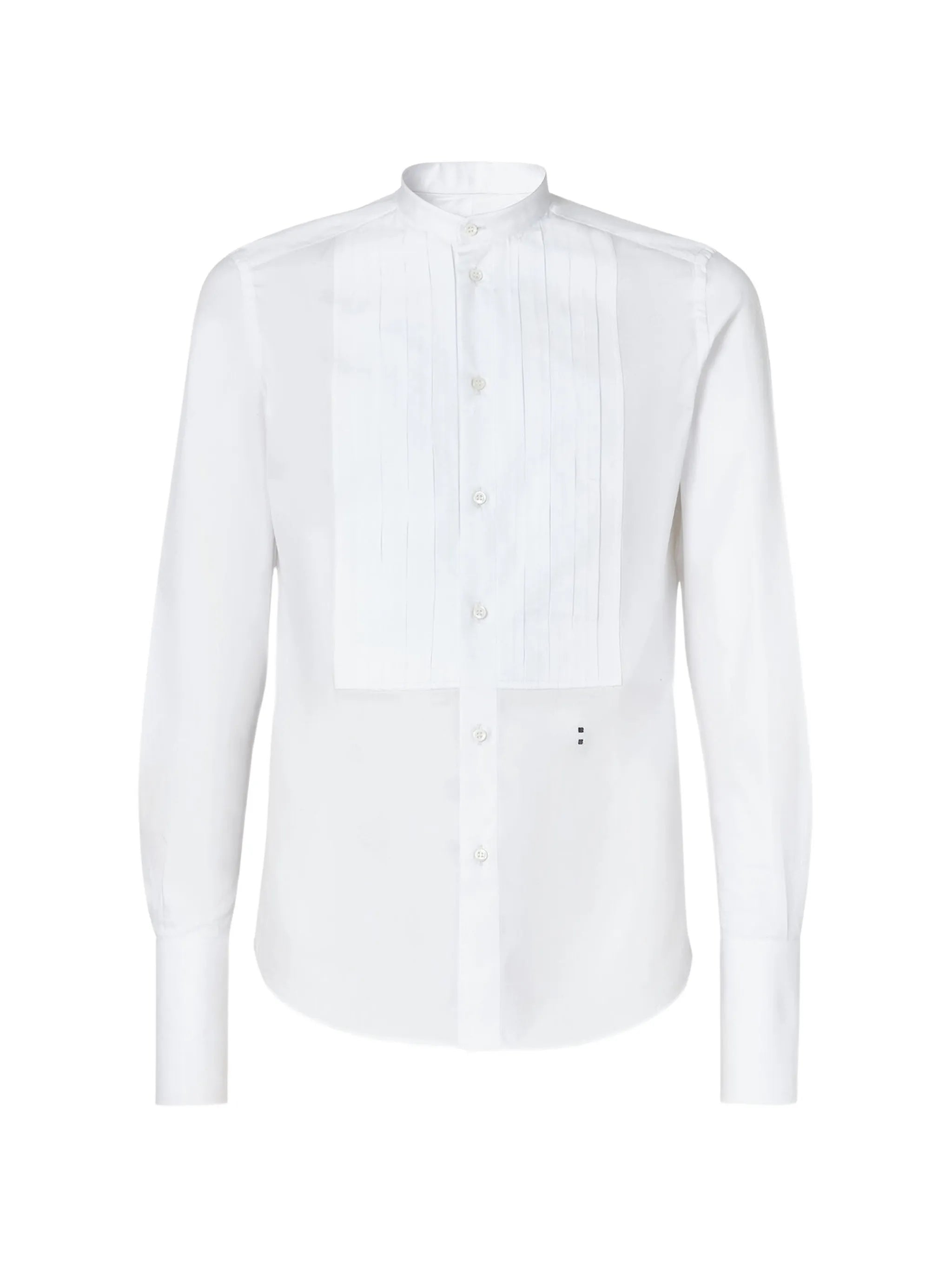 white poplin shirt