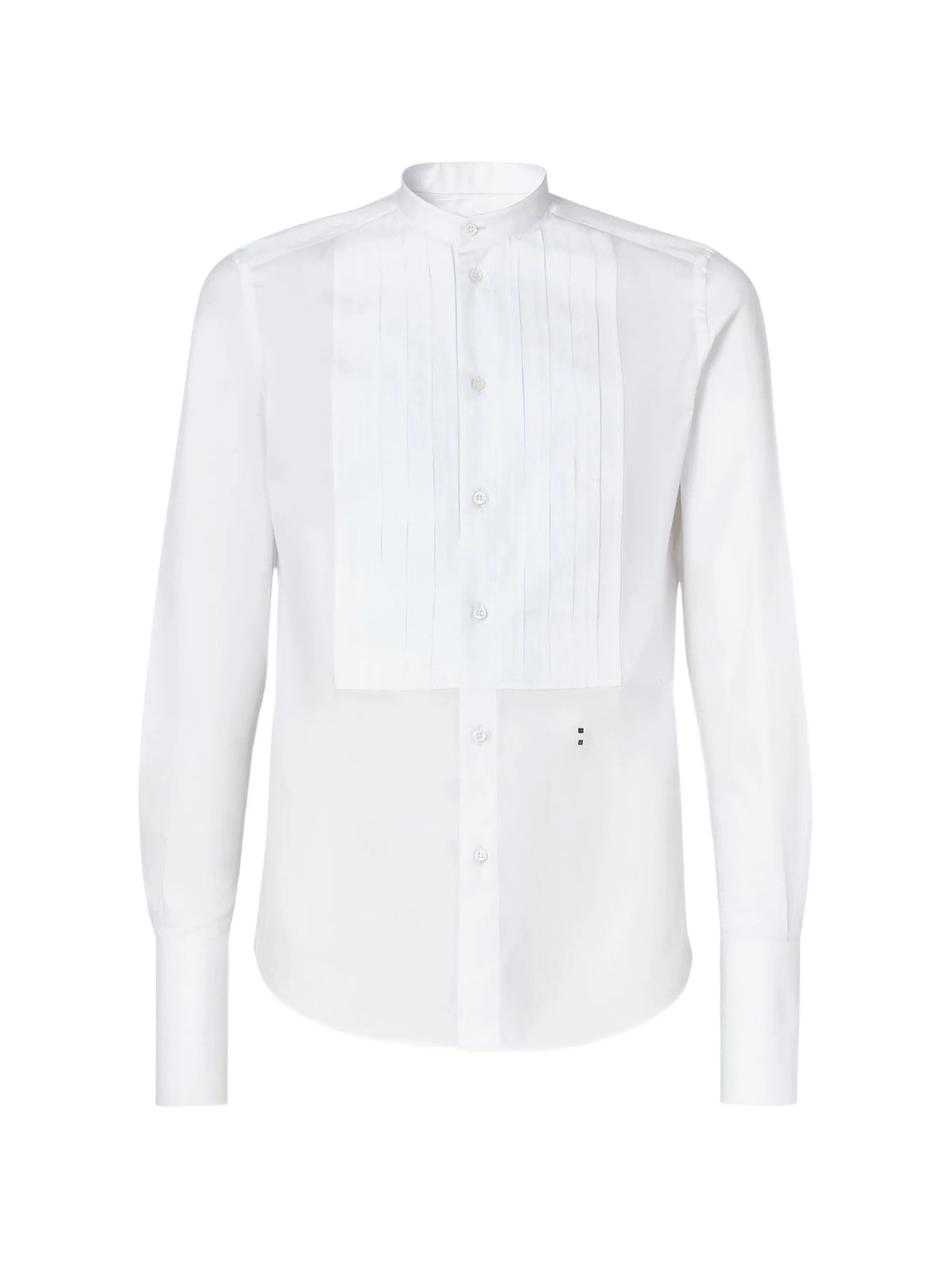 white poplin shirt
