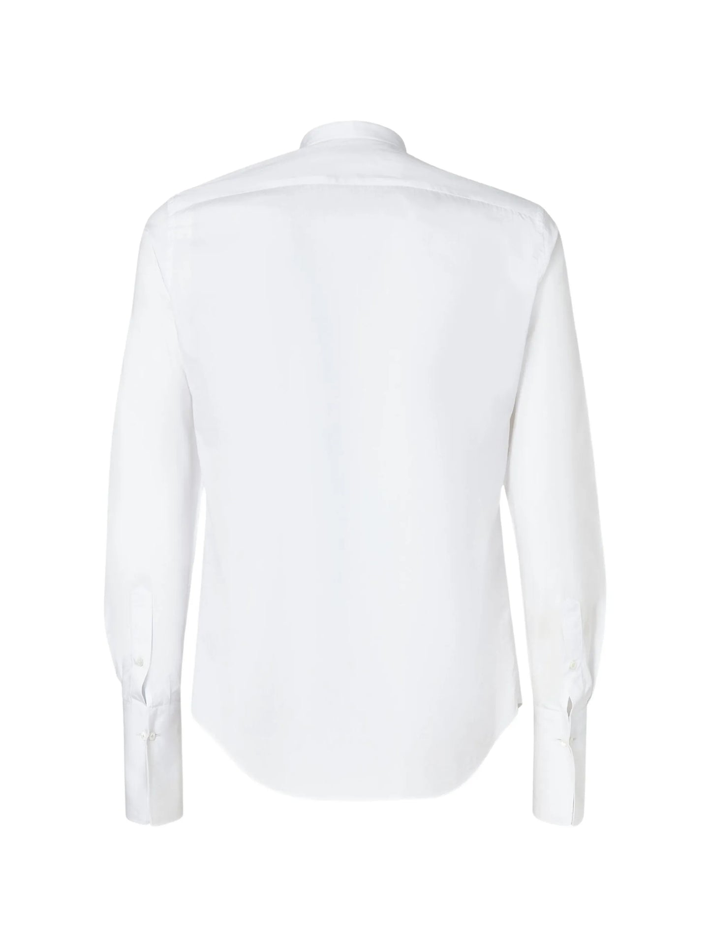 white poplin shirt
